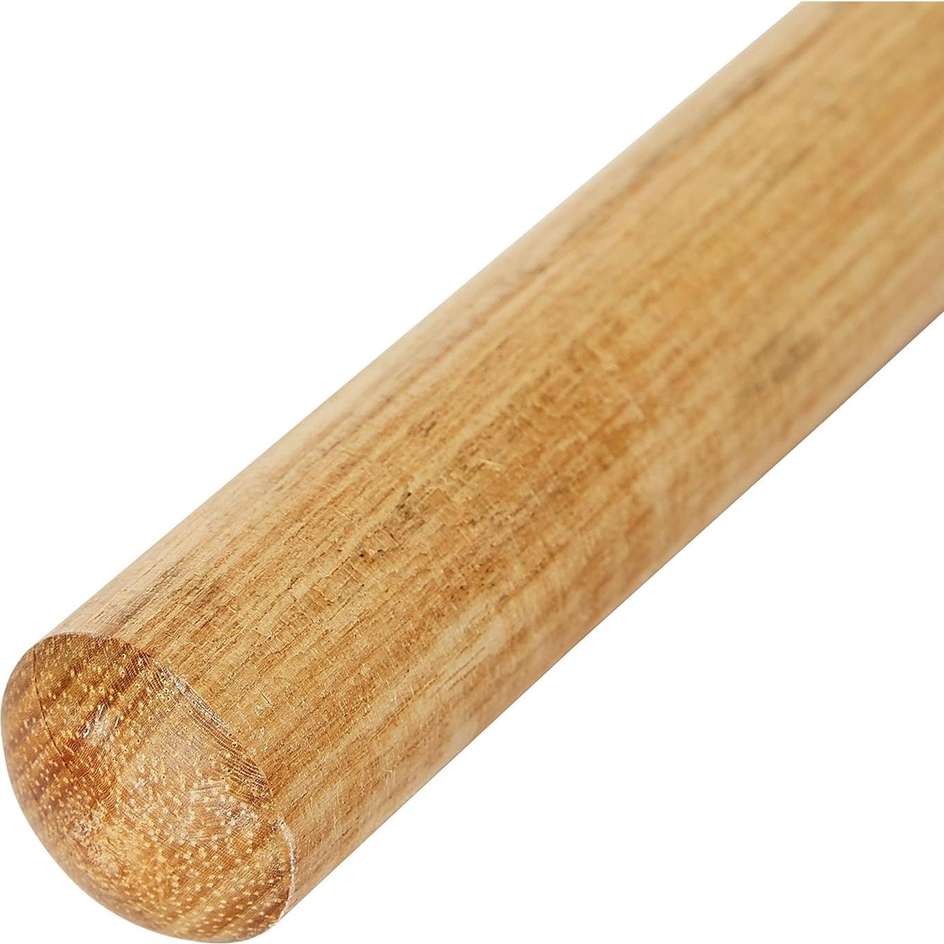 Mango de escoba de madera Rubbermaid 152.4 cm con punta cónica