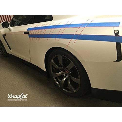 WrapCut PRO, Edge Cutting Tape, 3/16-Inch X 25 Feet, 1 Roll