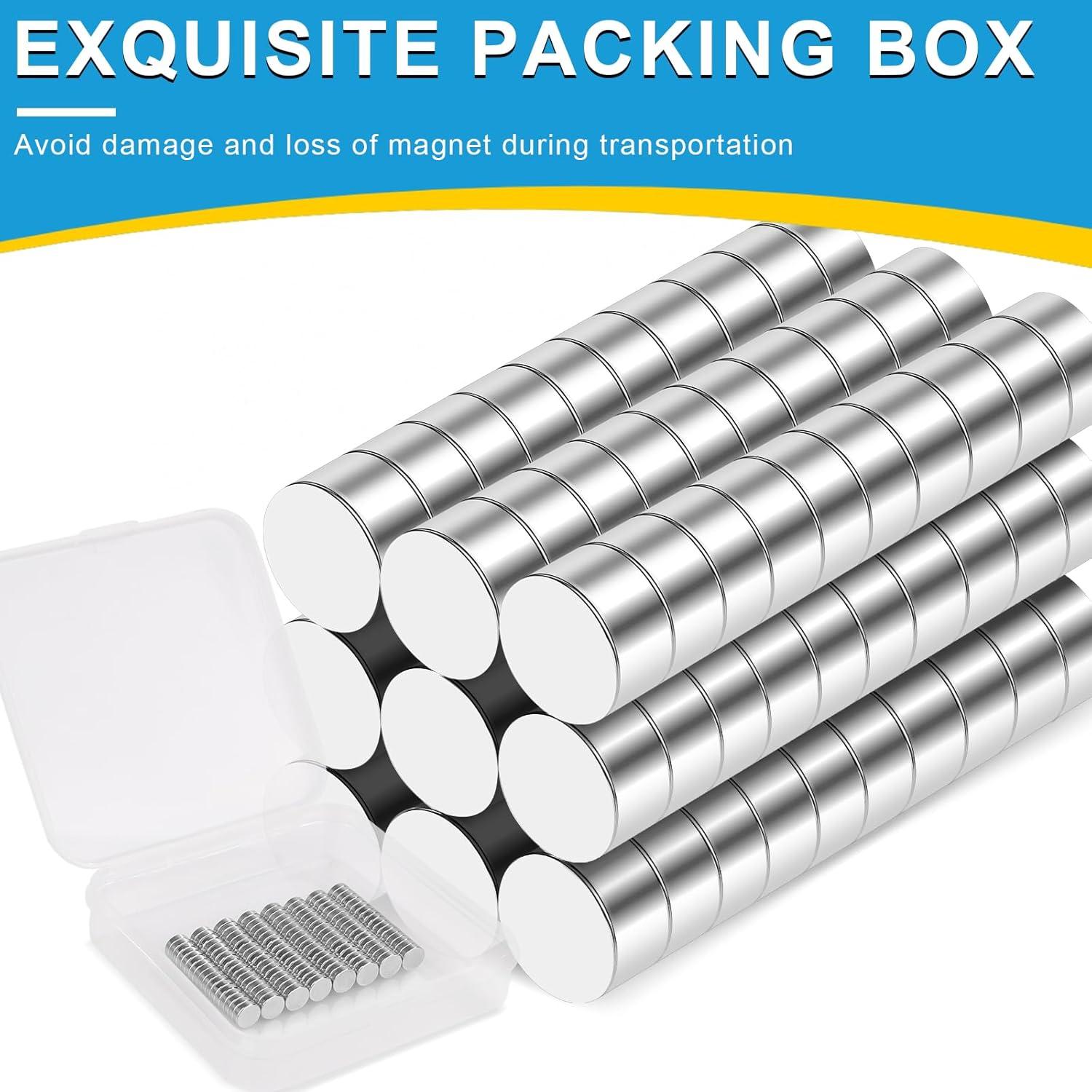 Imanes de Neodimio BEST CHOICE 180 Piezas 6x2mm