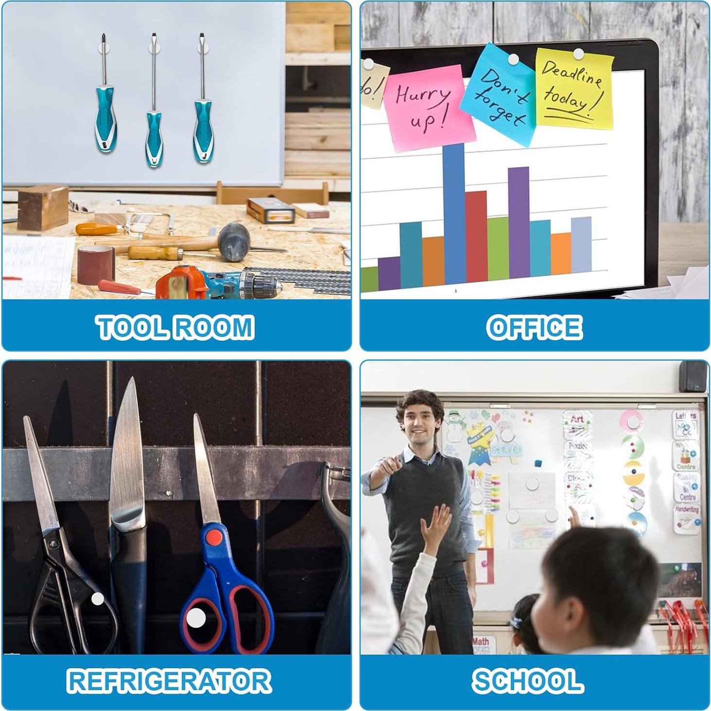 Imanes de Neodimio BEST CHOICE 180 Piezas 6x2mm