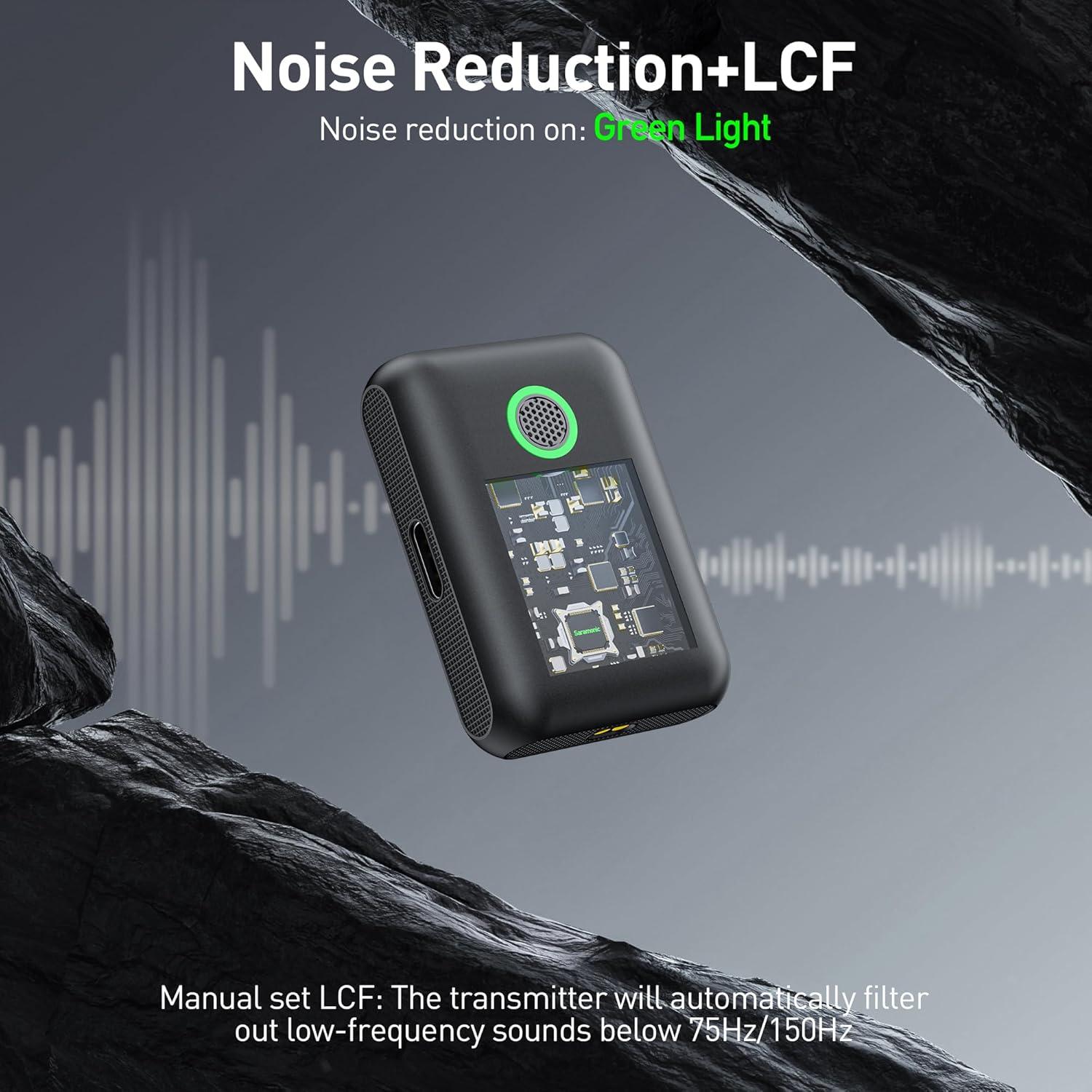 Micrófono Lavalier Inalámbrico Saramonic BLINK500B2+ 150m