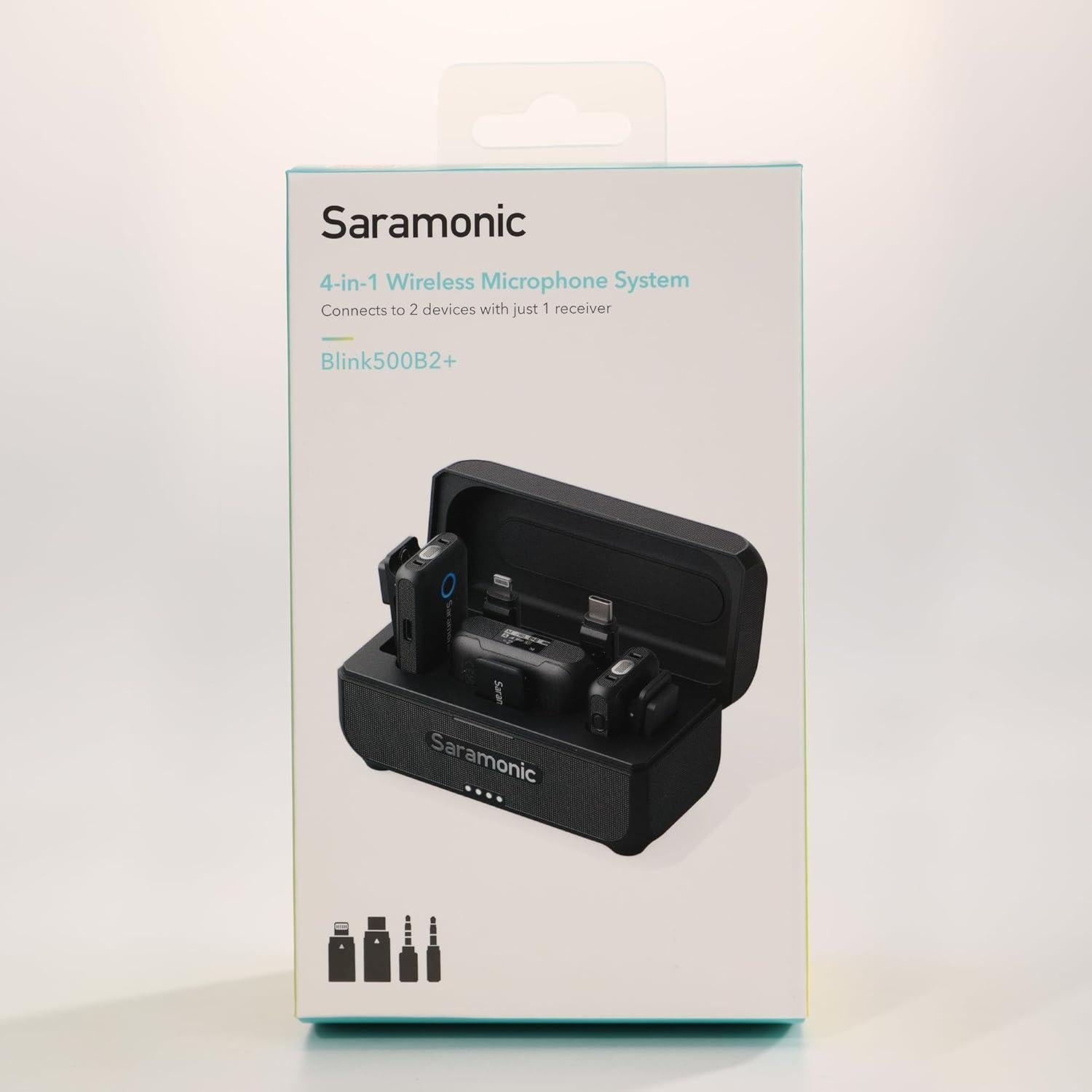 Micrófono Lavalier Inalámbrico Saramonic BLINK500B2+ 150m