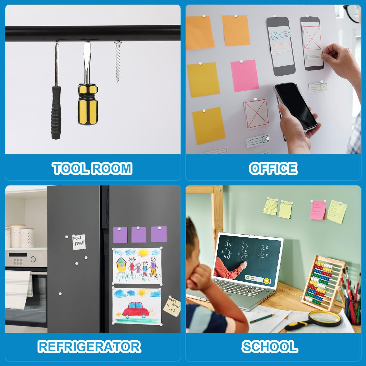 Paquete de 300 imanes de neodimio 4x2mm para manualidades