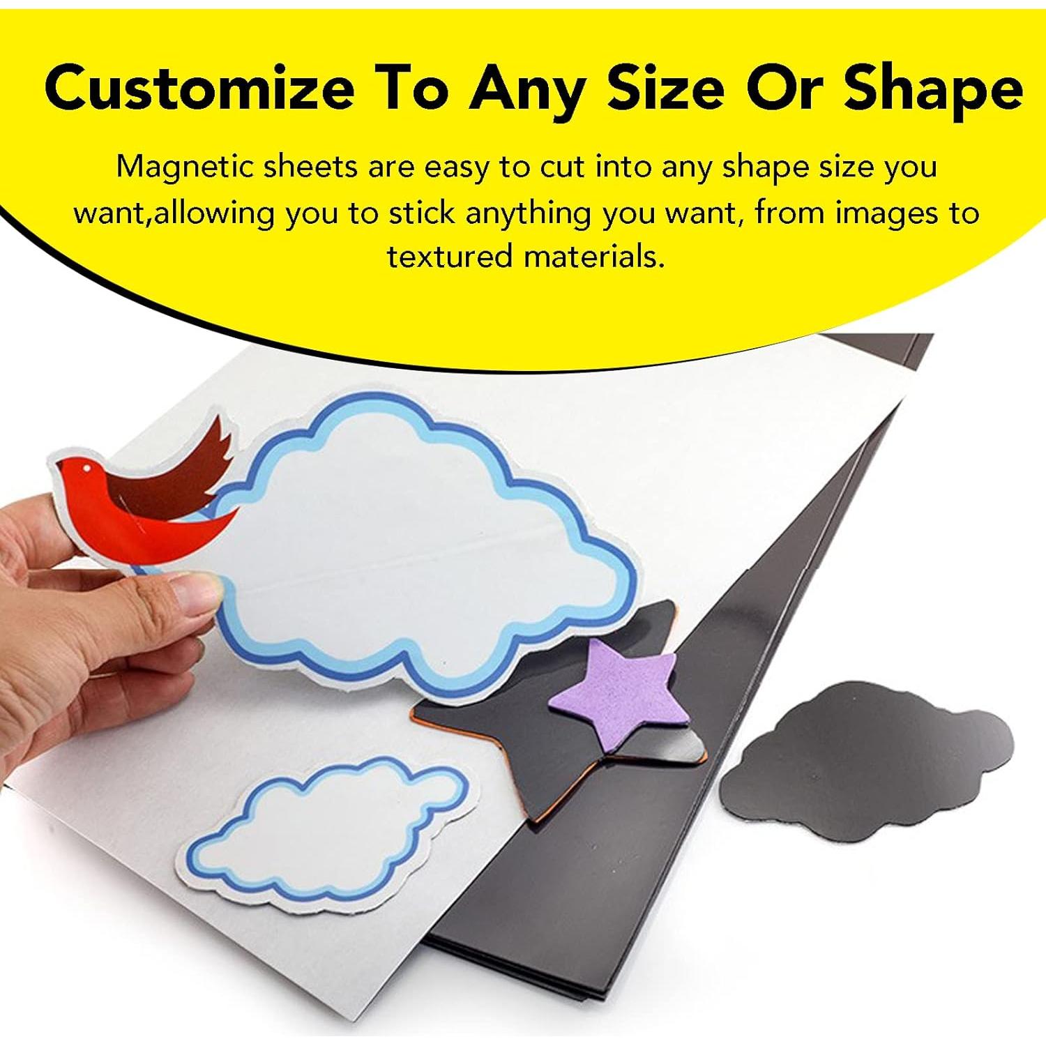 Hojas Adhesivas Magnéticas DIYMAG 10 Piezas 10x15 cm