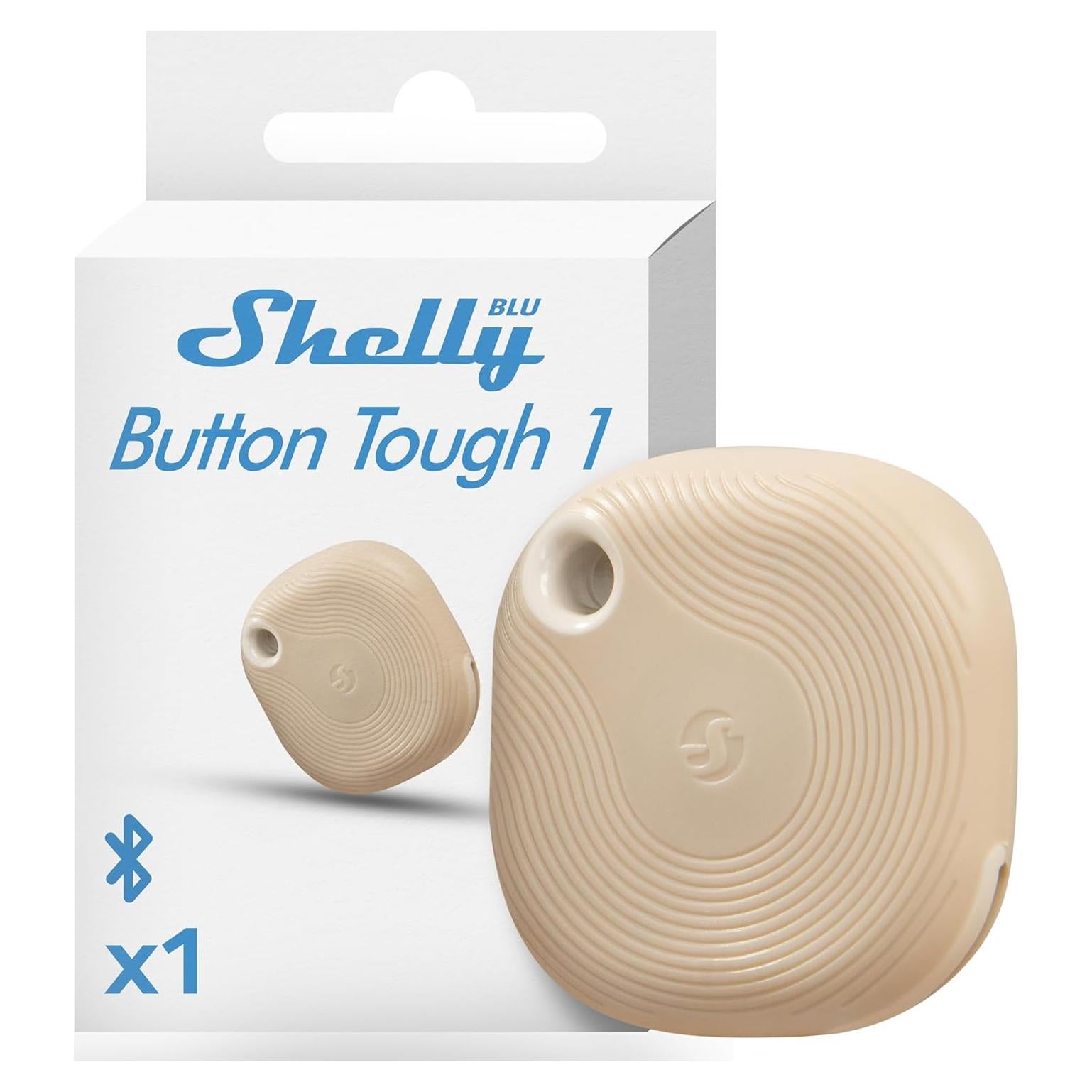 Botón Shelly Blu Tough Mocha | Control Bluetooth IP54