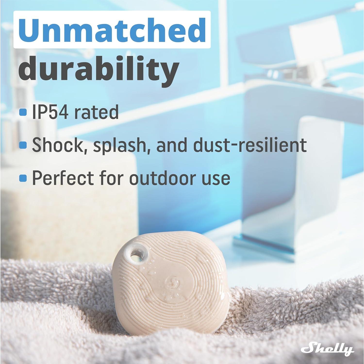 Botón Shelly Blu Tough Mocha | Control Bluetooth IP54