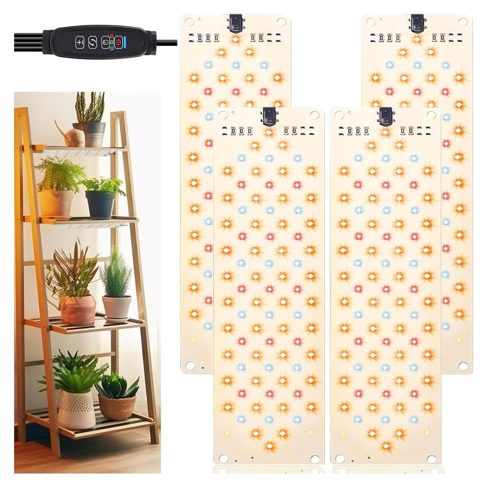 Luz de Crecimiento LED Rocoking 40W 316 LEDs Espectro Completo