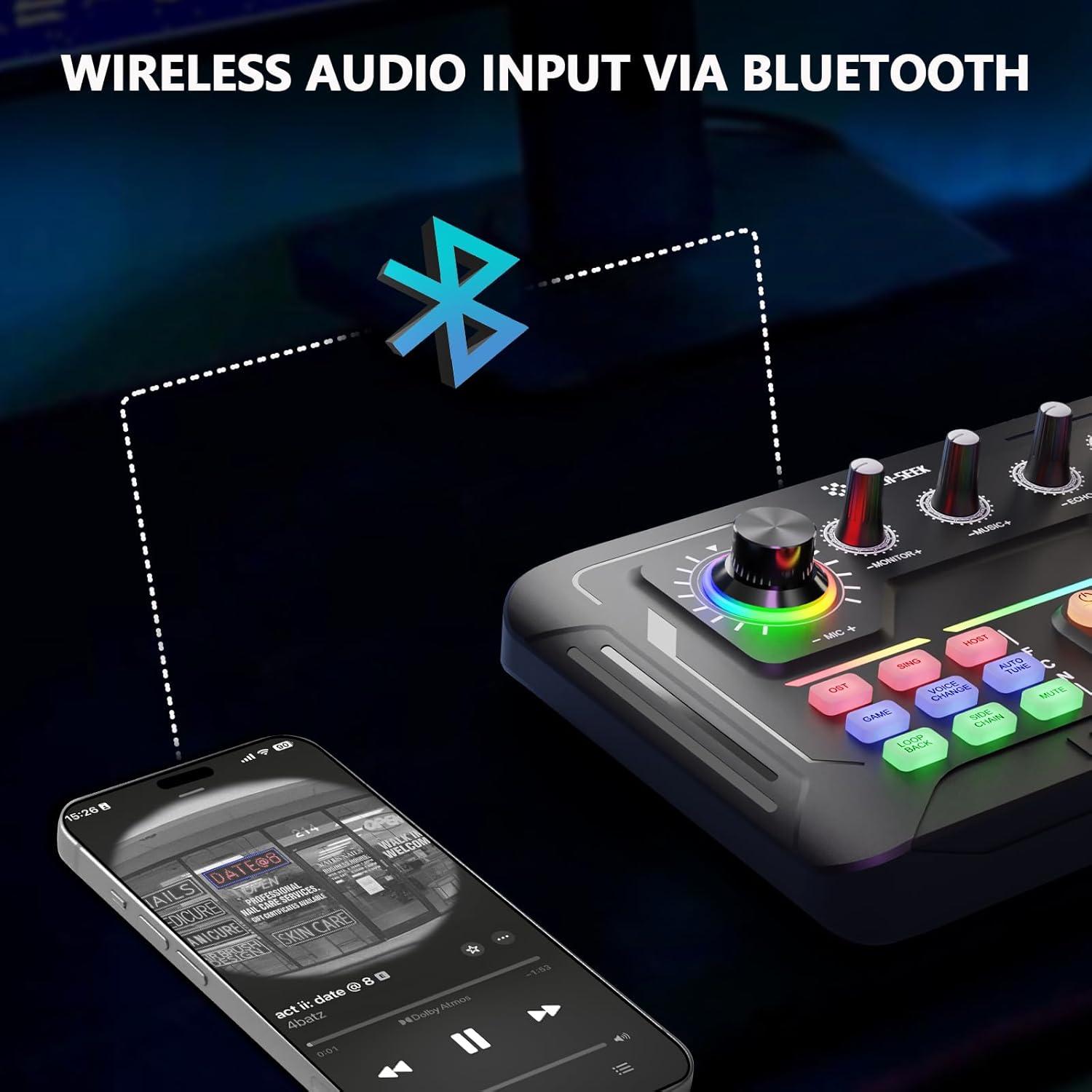 Paquete de Podcast para 2 Personas - Interfaz de Audio MHS133