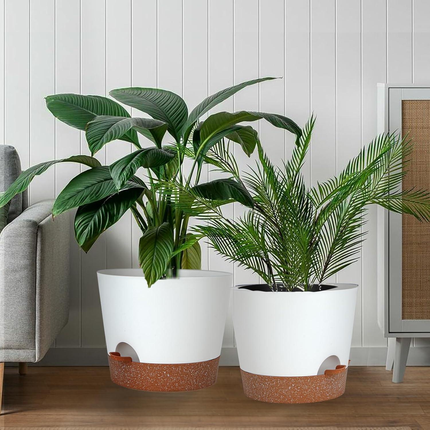 Maceta de Autorriego SwinDuck 30cm con Reservorio 1.78L