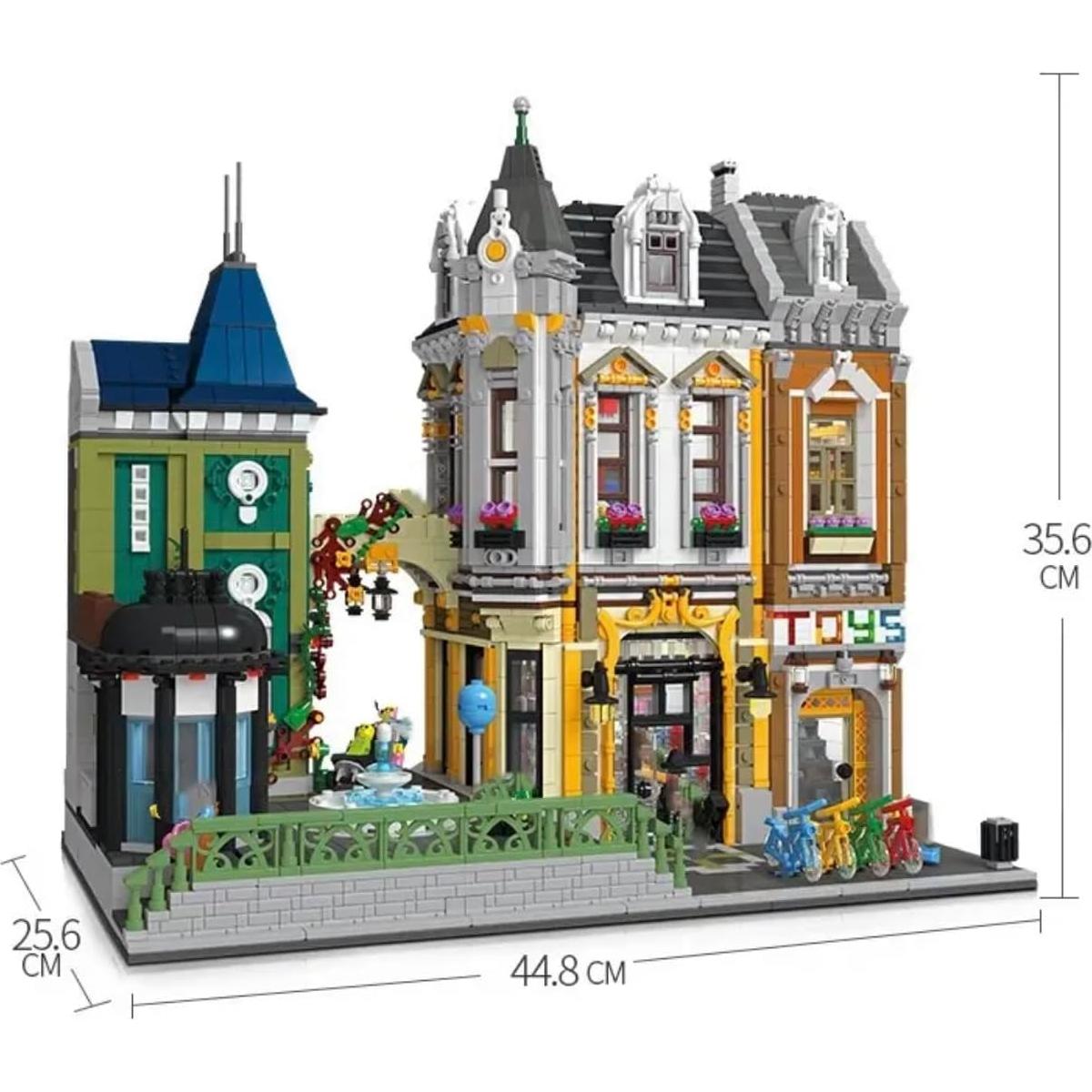 Juego de Bloques de Construcción General Jim 1500 Piezas