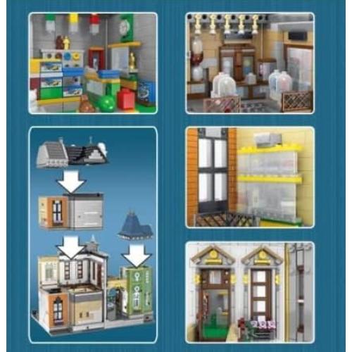 Juego de Bloques de Construcción General Jim 1500 Piezas