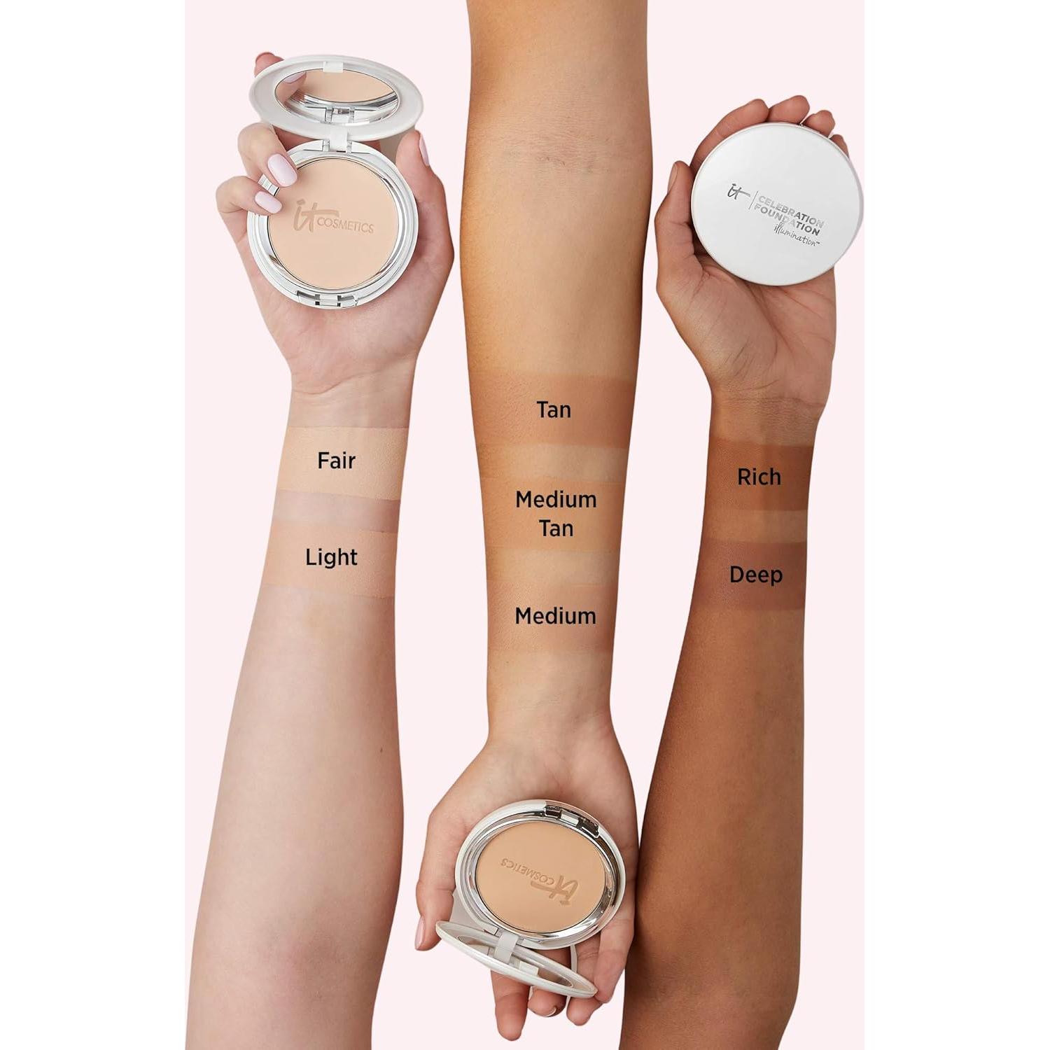 Base en polvo IT Cosmetics Celebration - Cobertura total 61.8 g