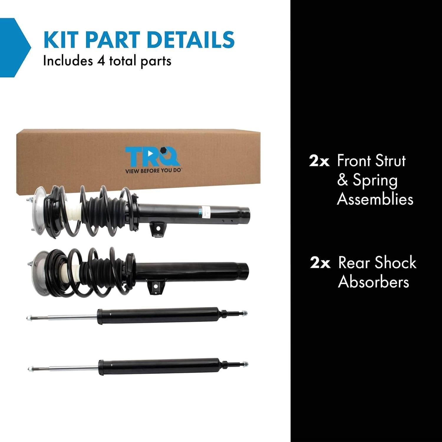 Kit de Strut y Amortiguador TRQ SKA48100 para BMW X1 2013-2015