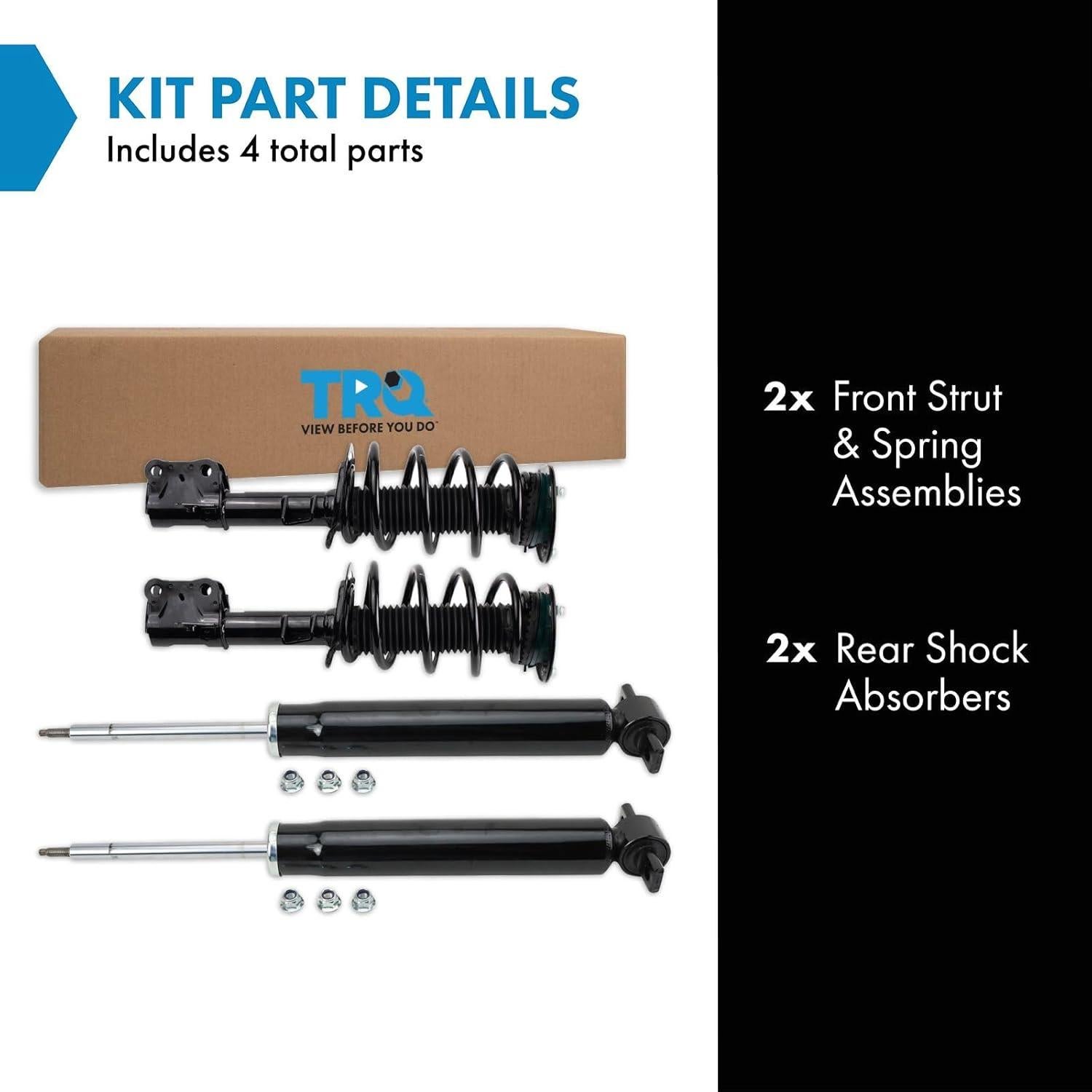 Kit de Strut y Amortiguador TRQ SKA27998 para Ford Edge 2015-2023