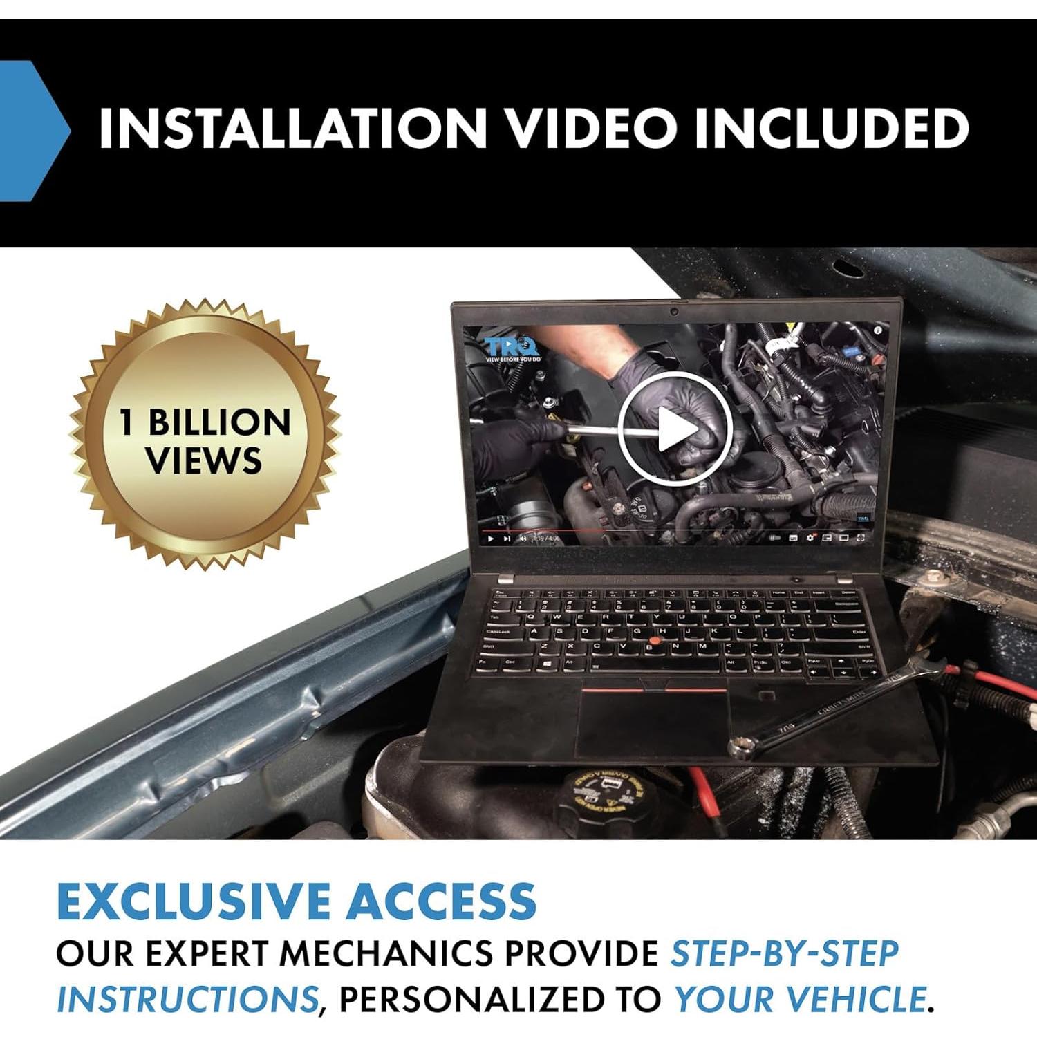 Kit de ensamble de strut y amortiguador TRQ 4 piezas BMW