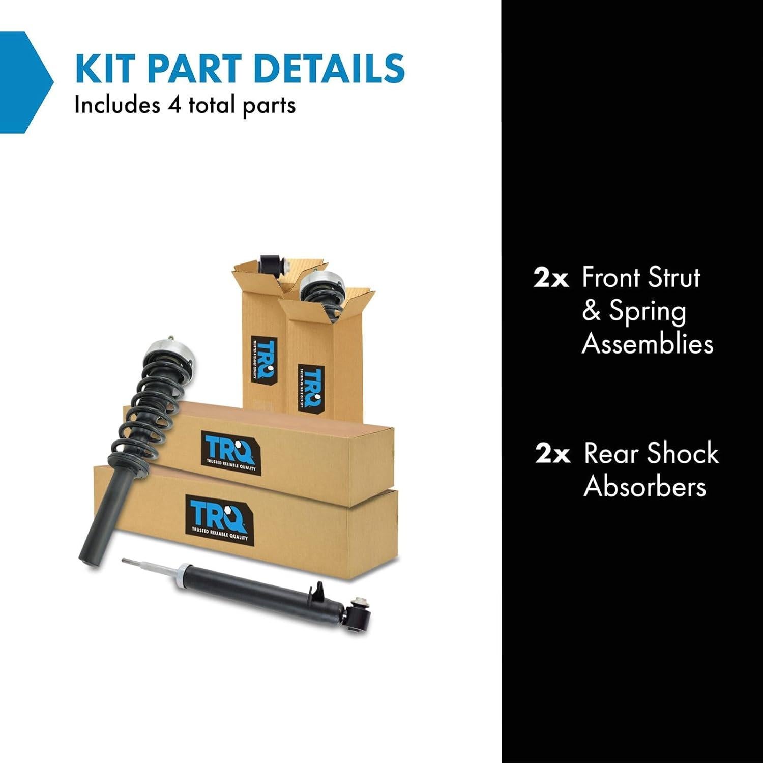 Kit de Amortiguadores y Struts TRQ SKA71049 para BMW X5/X6