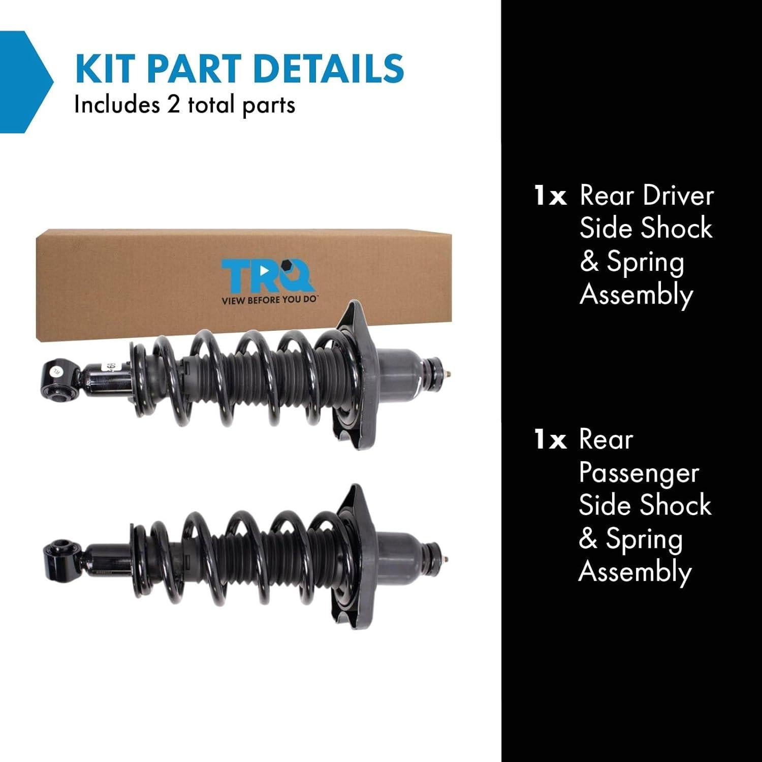 Conjunto de Amortiguador y Resorte TRQ SCA33019 para Acura MDX 2014-2020