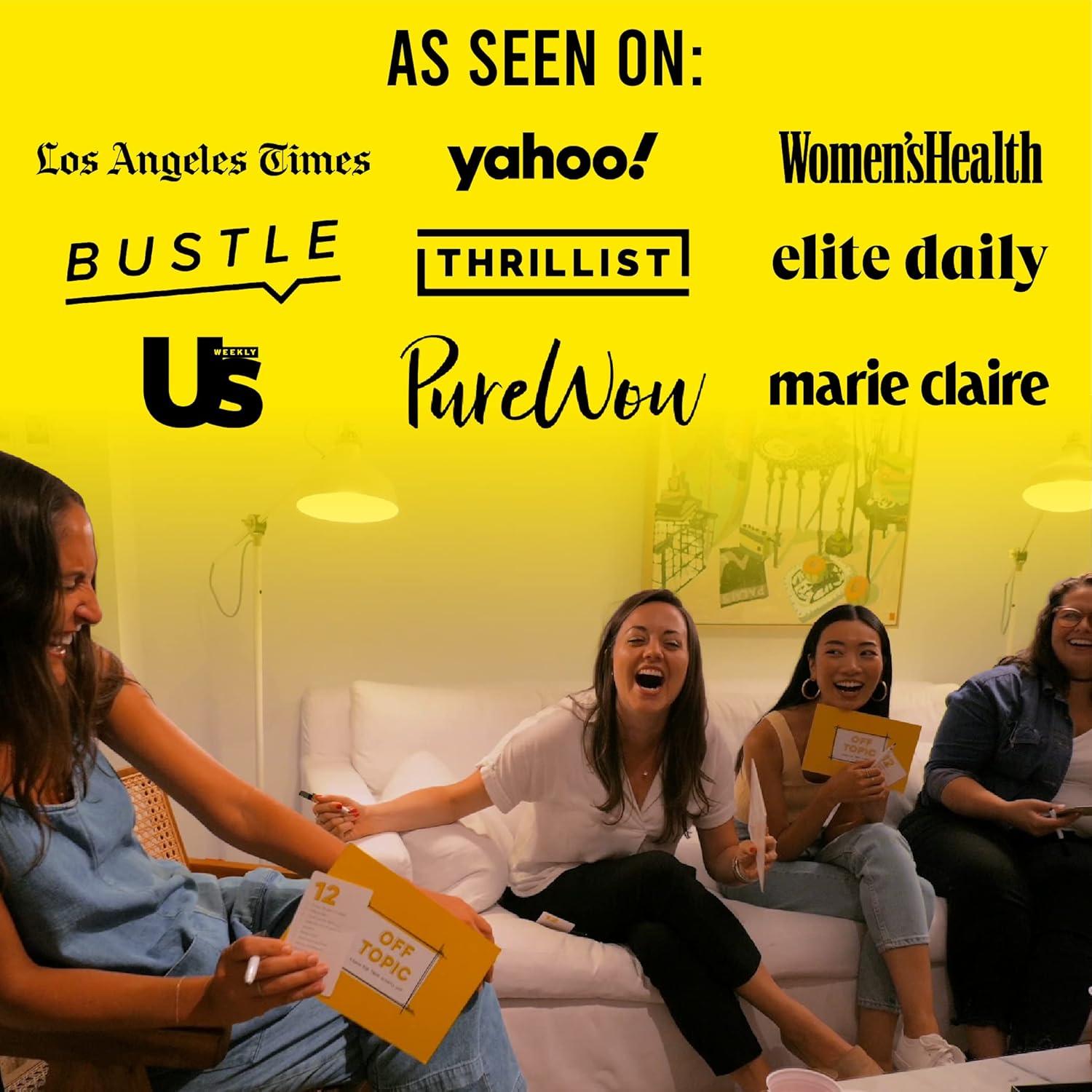 Juego de Mesa Fuera de Tema - Diversión para Adultos 2-8 Jugadores