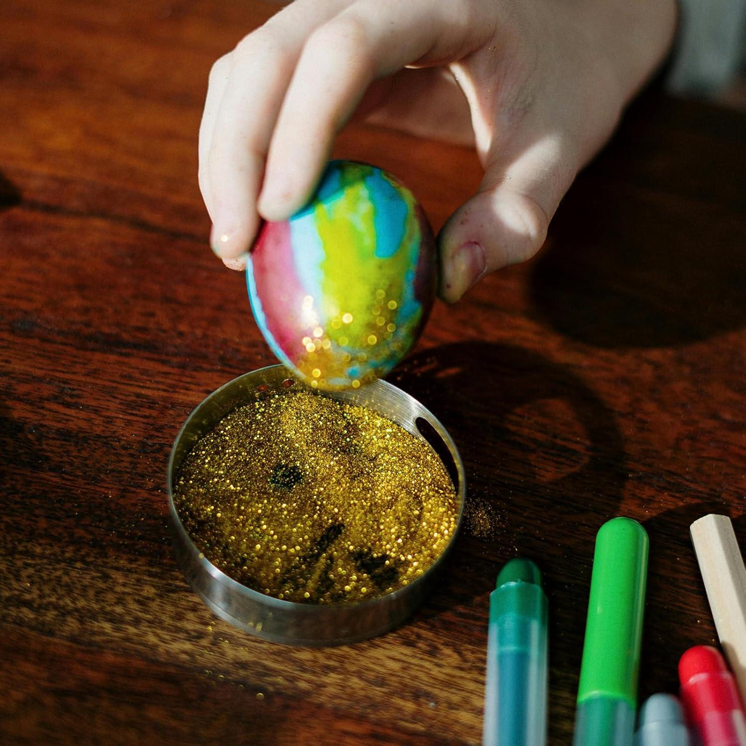 Huevos Falsos de Madera Marrones Santiccipa - 10 Piezas para Manualidades