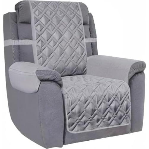 Funda Reclinable Ameritex Impermeable Antideslizante Gris