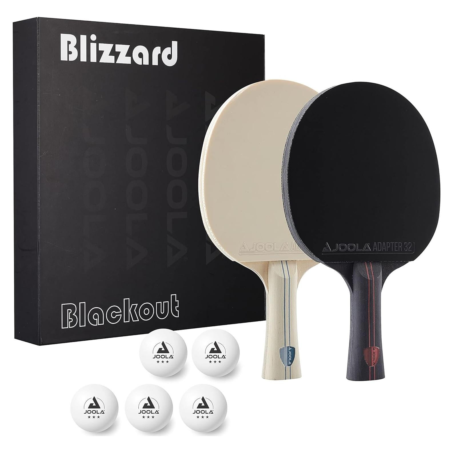 Juego de Palas de Ping Pong JOOLA Blizzard y Blackout