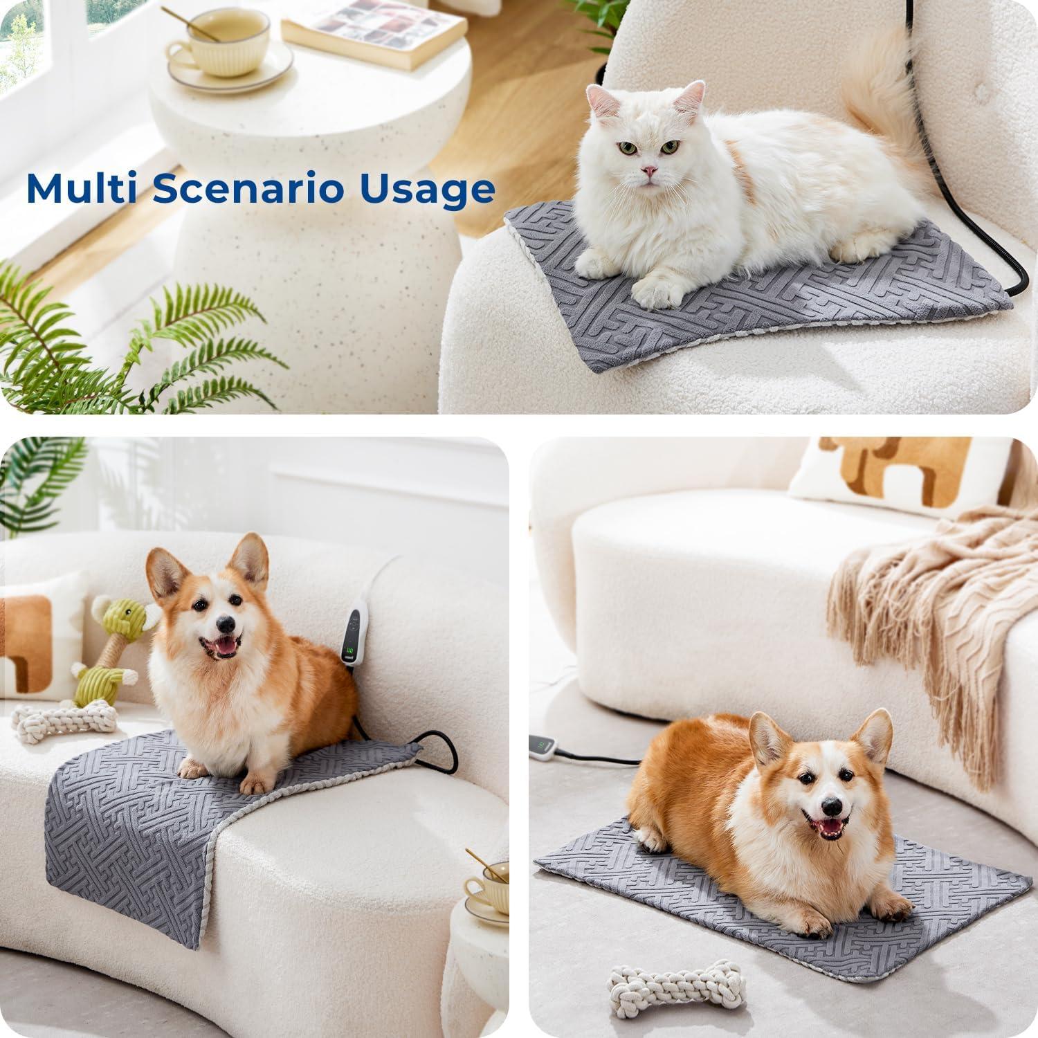 Almohadilla Térmica para Gatos Zomisia - 11 Temperaturas 44.5x35.6 cm