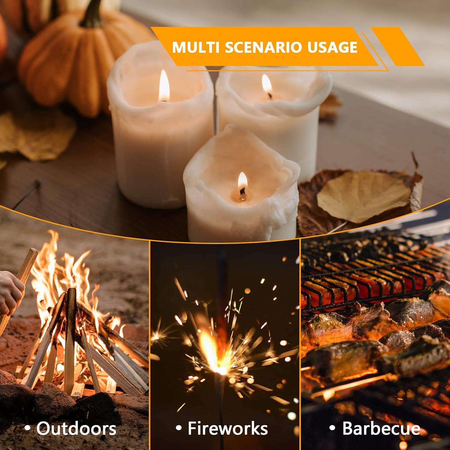 Encendedor Arc GADATOP Recargable a Prueba de Viento Negro