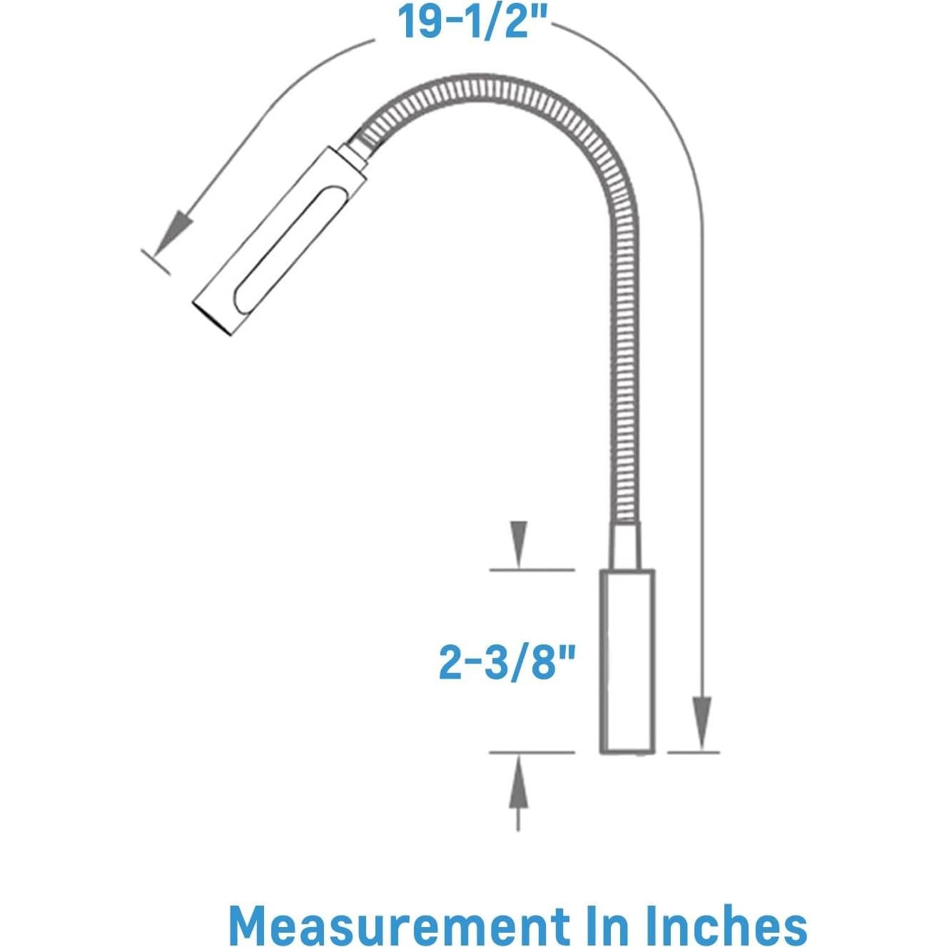 Lámpara de Lectura LED Acegoo RV 12V Flexible con USB