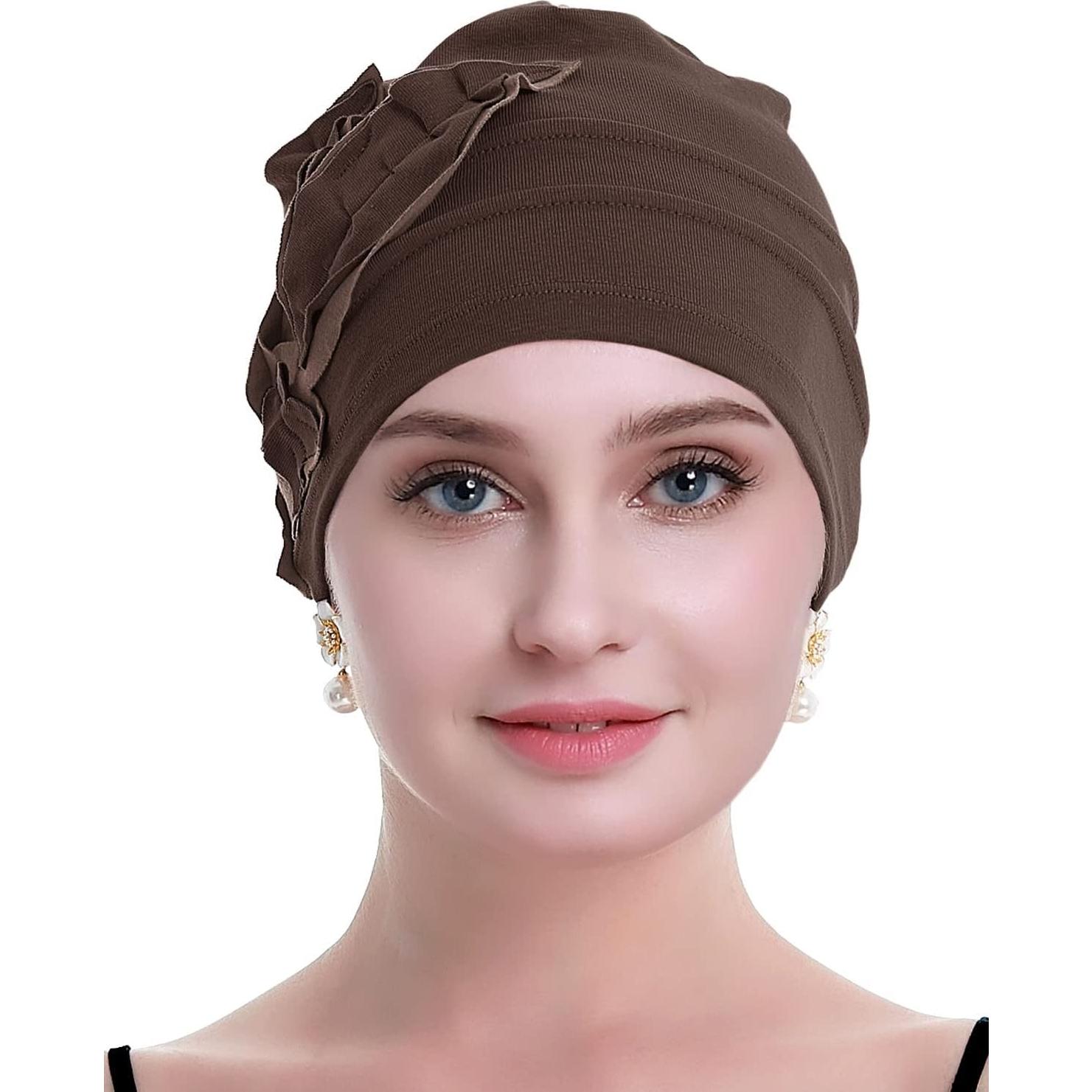 Gorro de Quimioterapia Osvyo Beanie Algodón Suave Mujer