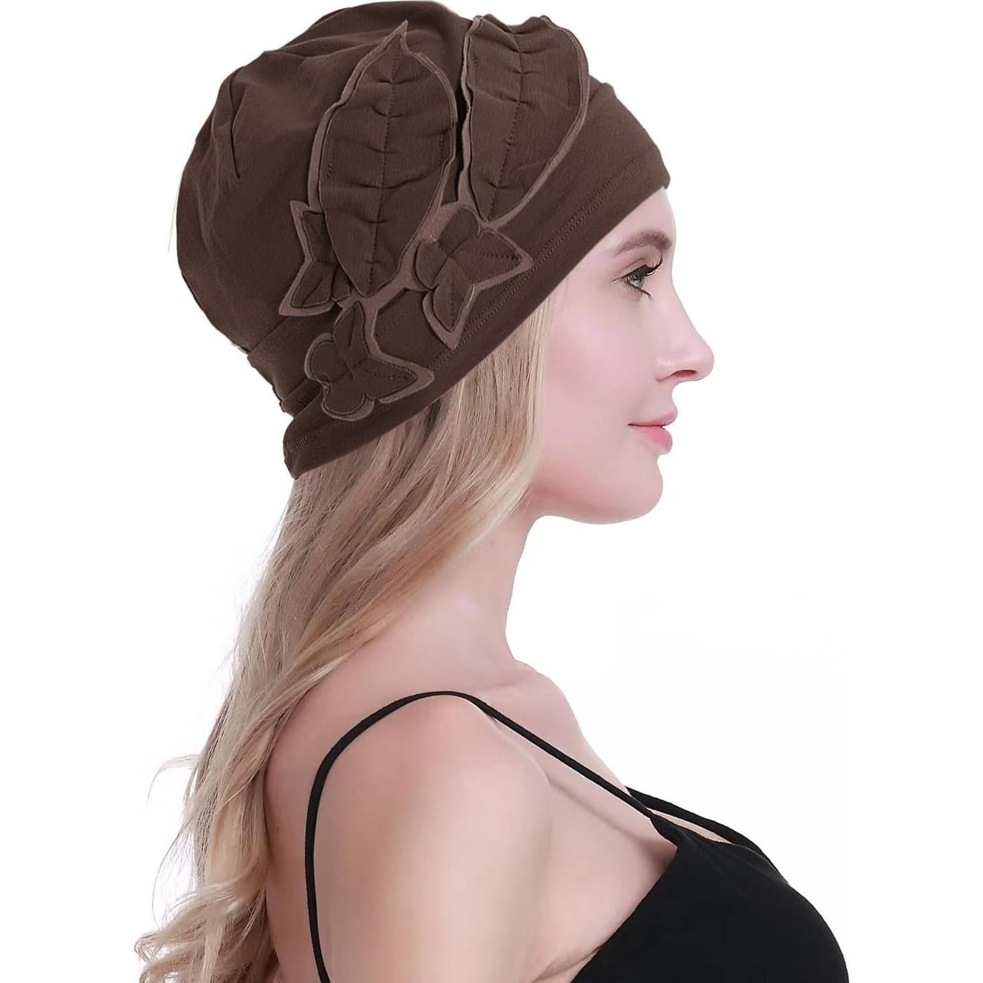 Gorro de Quimioterapia Osvyo Beanie Algodón Suave Mujer