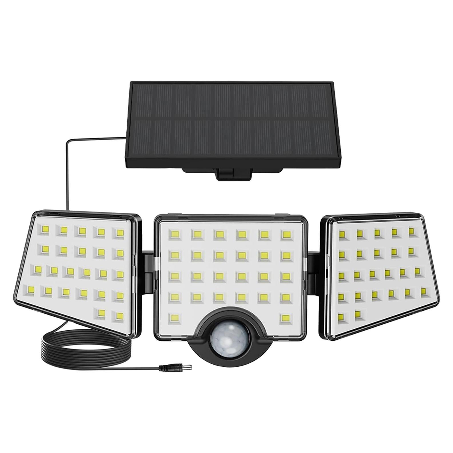 Luz Solar Lepro WL5000 con Sensor de Movimiento 1000 Lúmenes