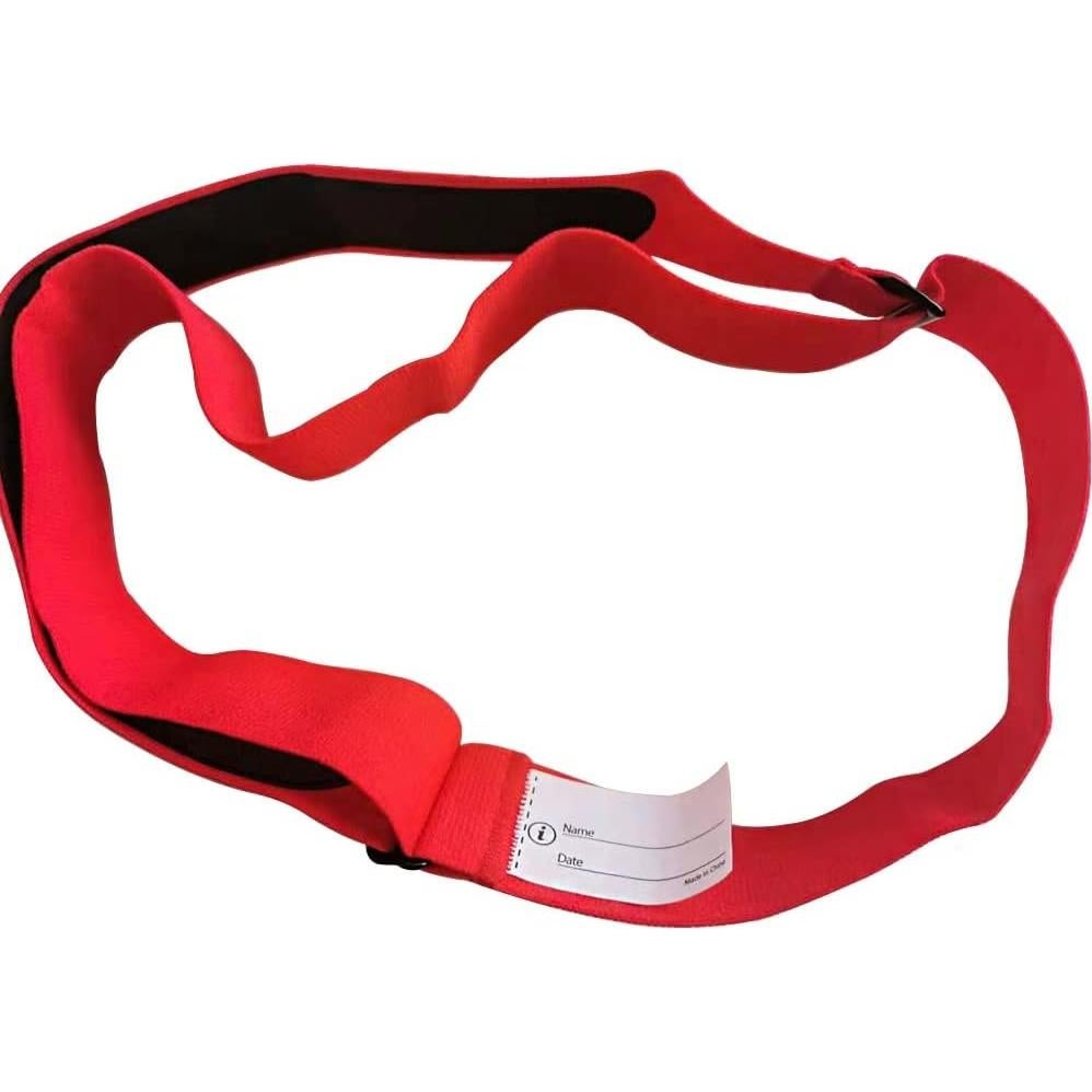 Correa de Pecho Myzone MZ-3 Ajustable Rojo 50-65 cm