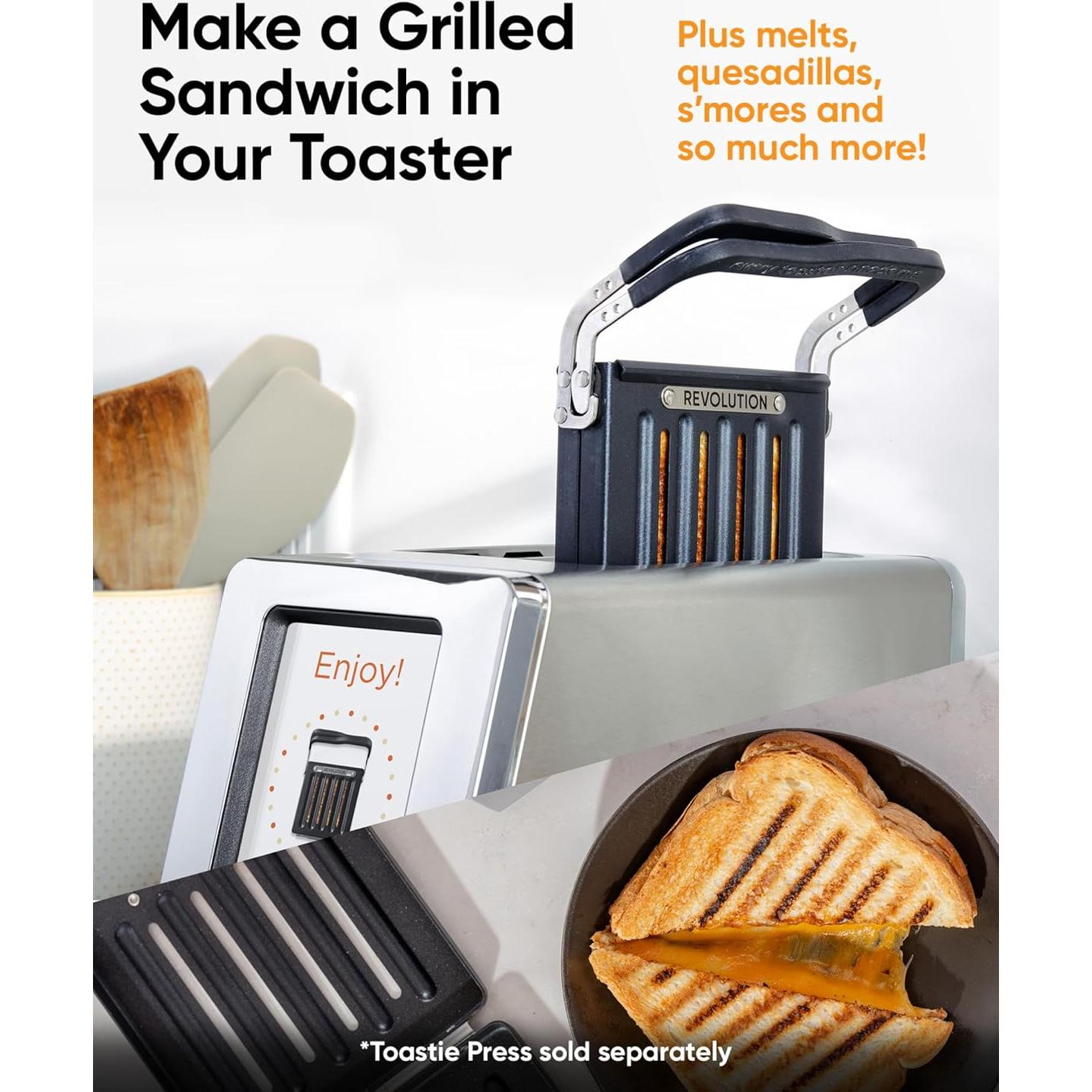 Tostadora Inteligente Revolución R180 Conectar Plus 2 Rebanadas