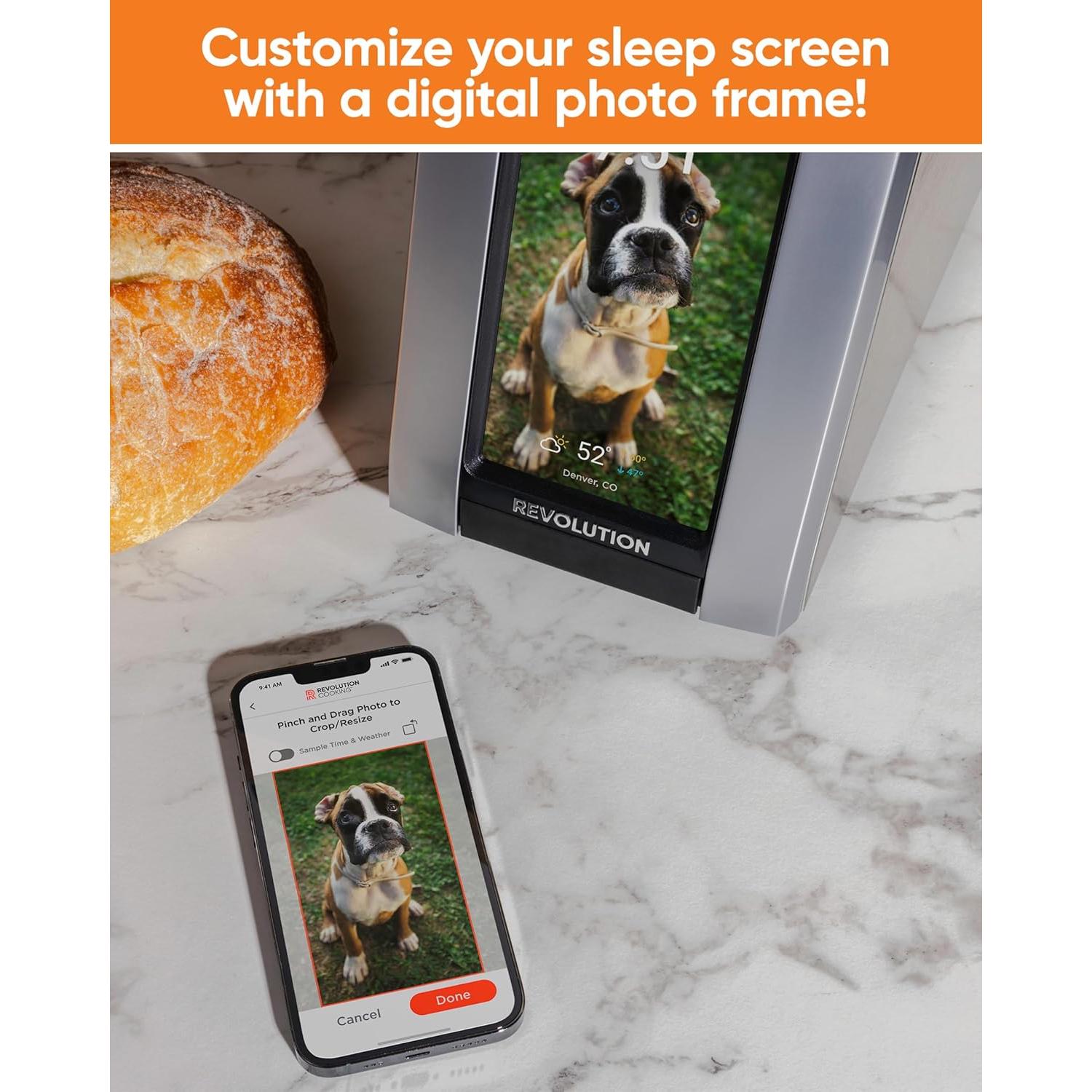 Tostadora Inteligente Revolución R180 Conectar Plus 2 Rebanadas