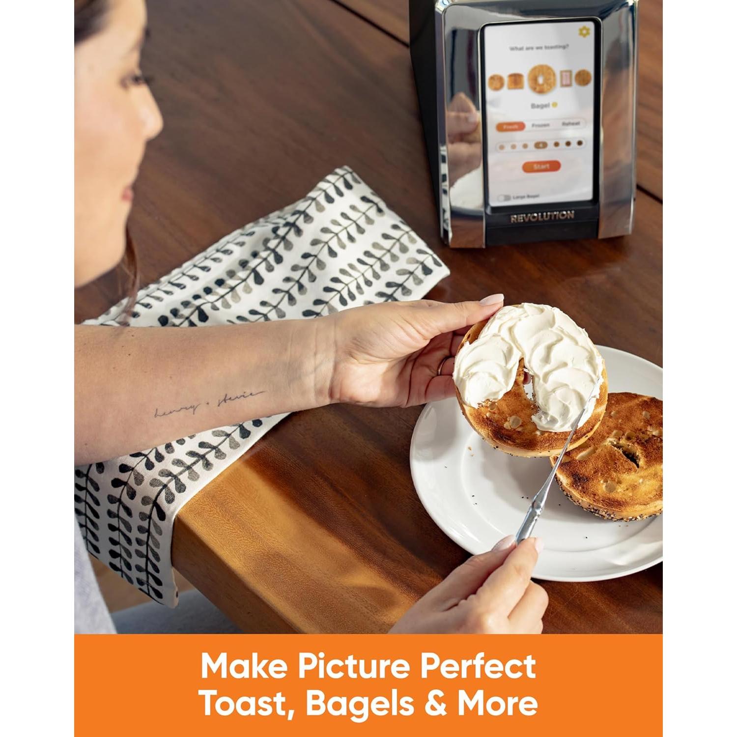 Tostadora Inteligente Revolución R180 Conectar Plus 2 Rebanadas