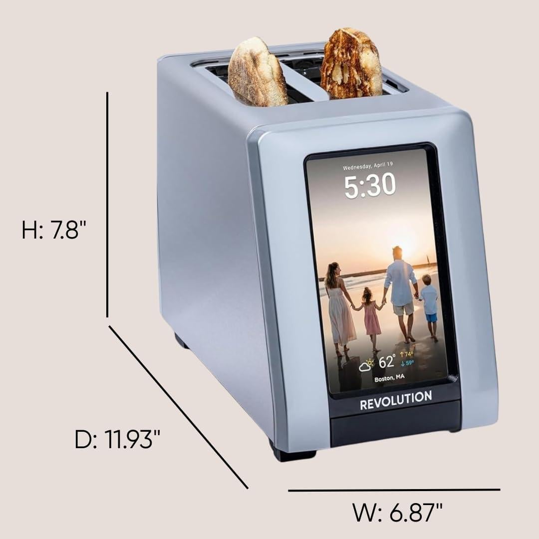 Tostadora Inteligente Revolución R180 Conectar Plus 2 Rebanadas