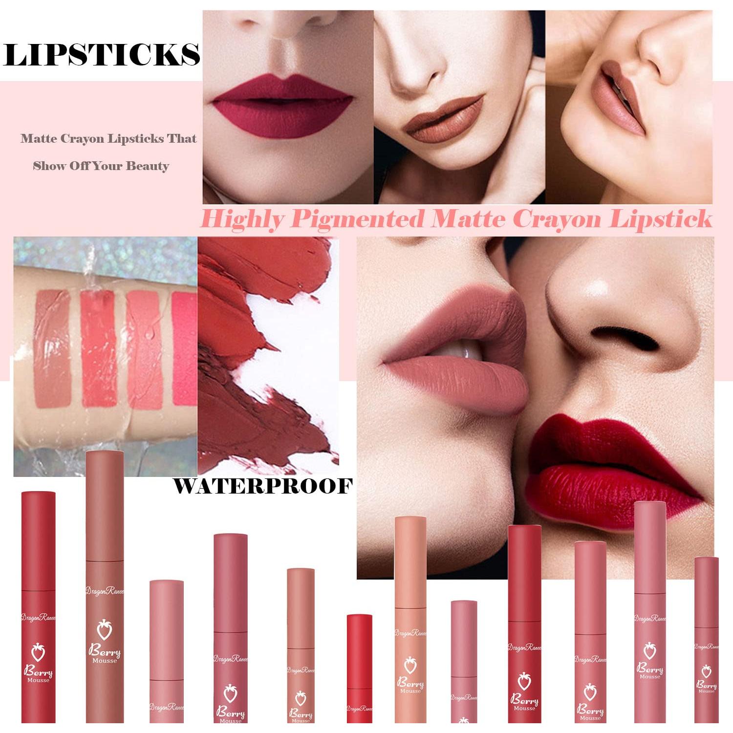 Set de 3 Lápices Labiales Mate Nude Sulily - Larga Duración