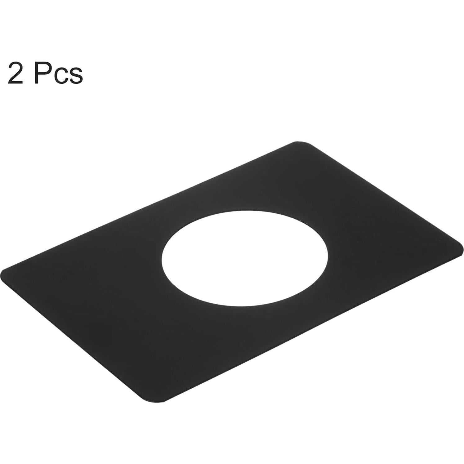 Placa de Reparación de Cerraduras uxcell 130x90mm Acero Inoxidable