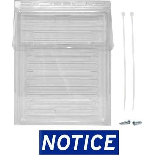 Caja de Aviso Exterior BH803 - Soporte Documentos 21.6x27.9 cm