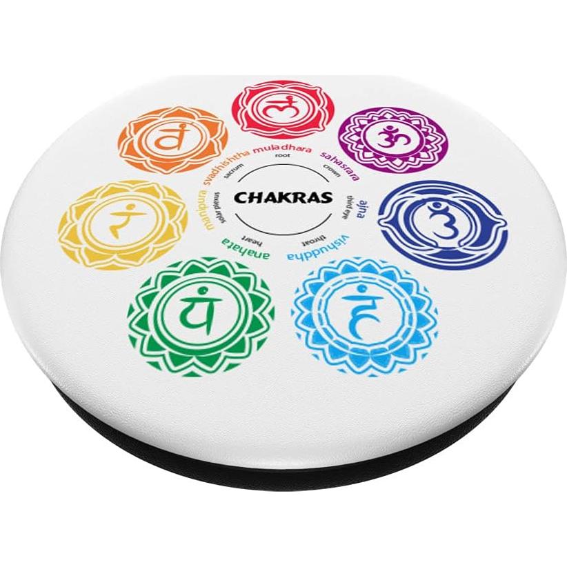 PopSockets PopGrip Chakra de Yoga Soporte Intercambiable