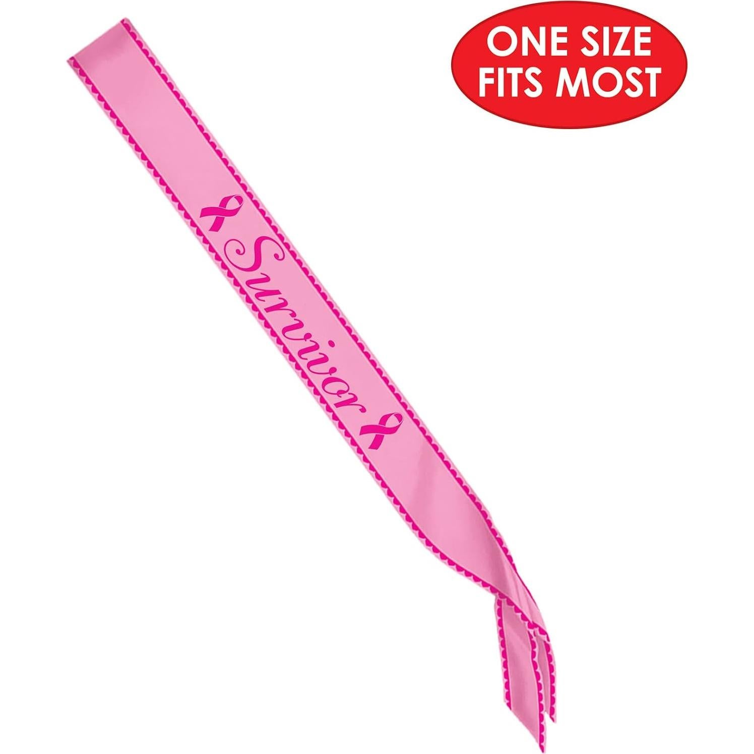 Cinta de Satén Beistle Survivor Rosa 83,82 cm