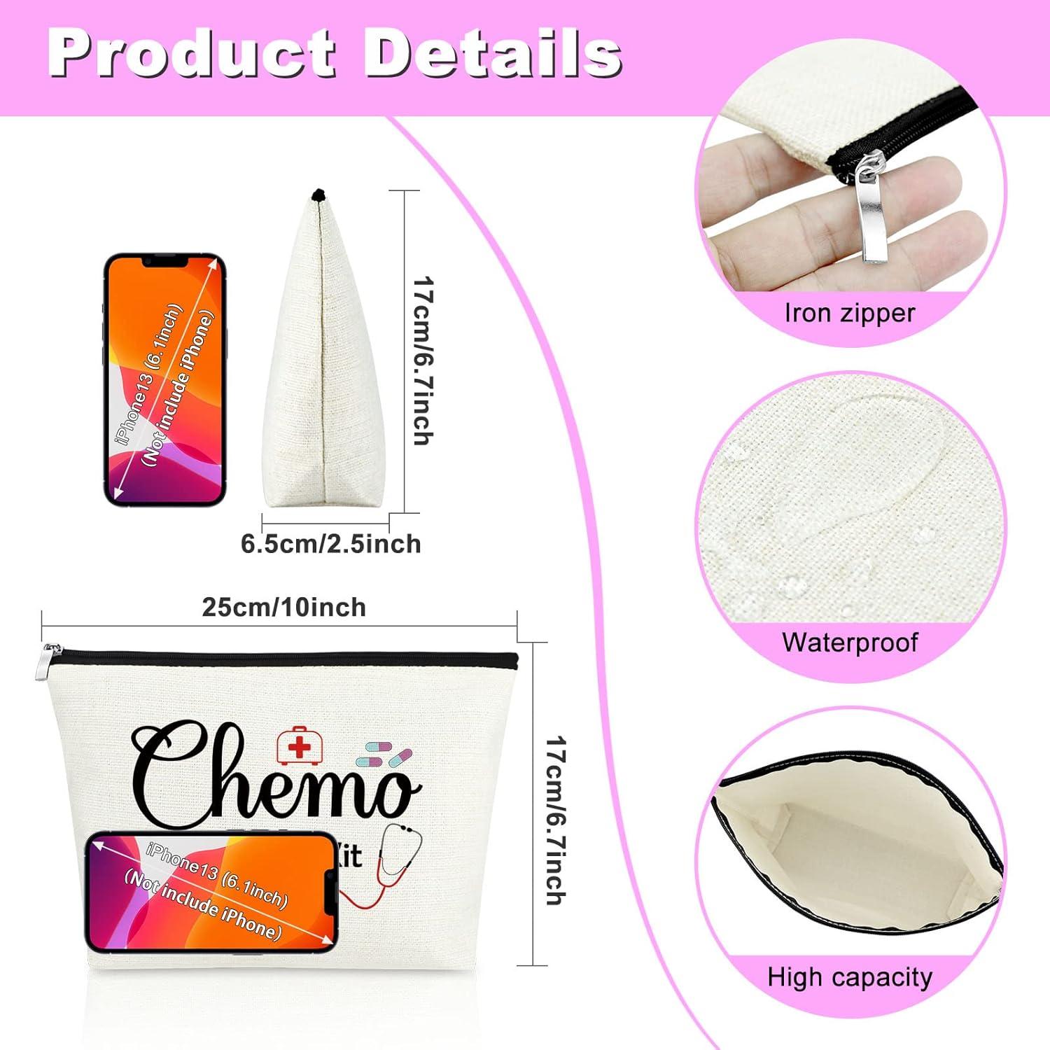 Bolsa de Maquillaje Mxrymvu para Mujeres - Regalo Quimioterapia