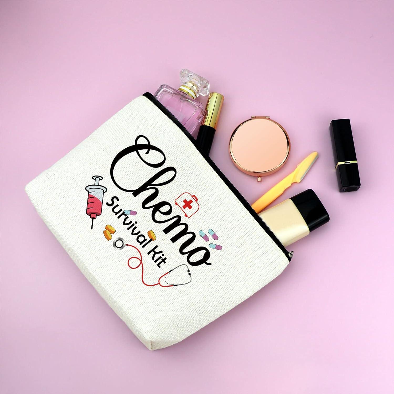 Bolsa de Maquillaje Mxrymvu para Mujeres - Regalo Quimioterapia