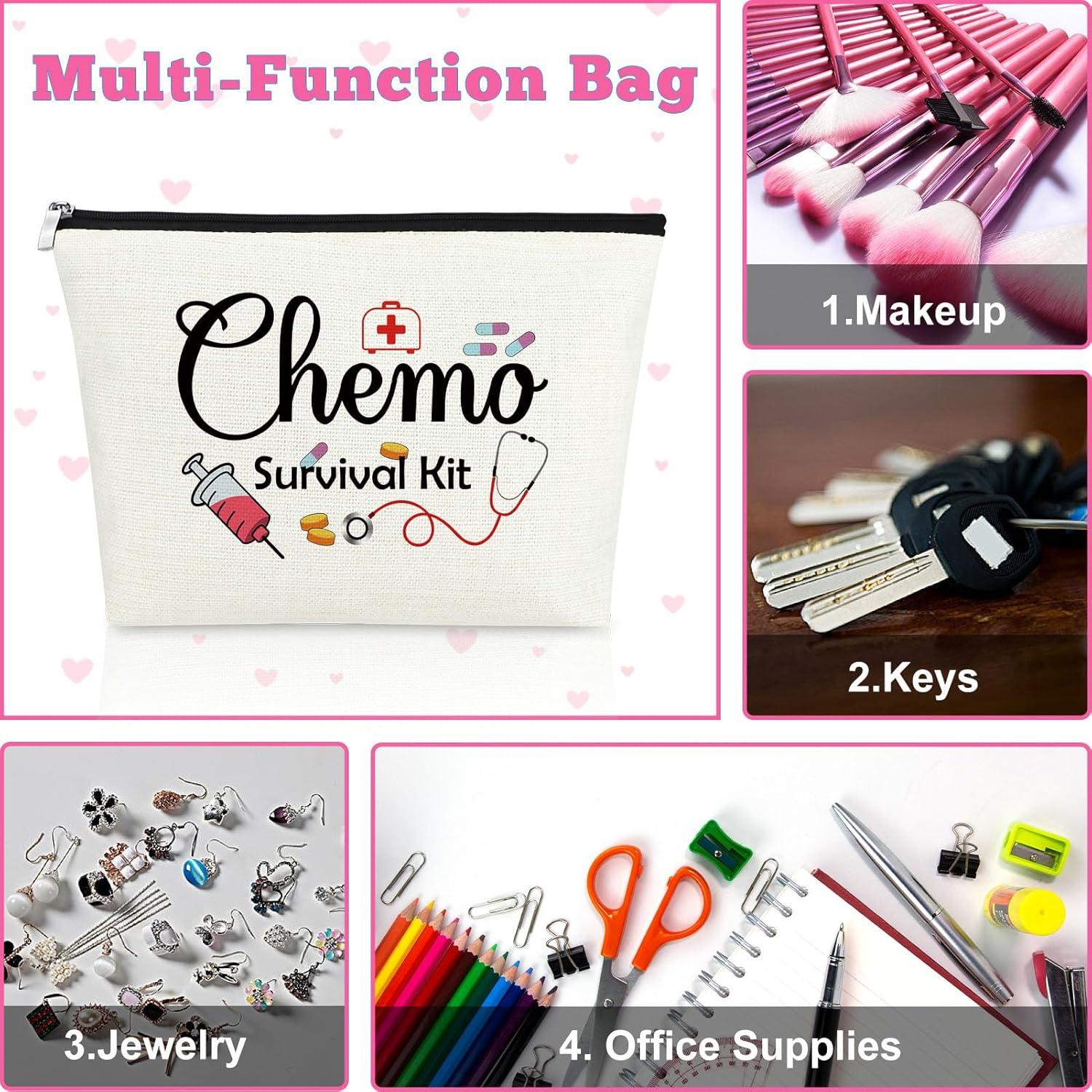 Bolsa de Maquillaje Mxrymvu para Mujeres - Regalo Quimioterapia