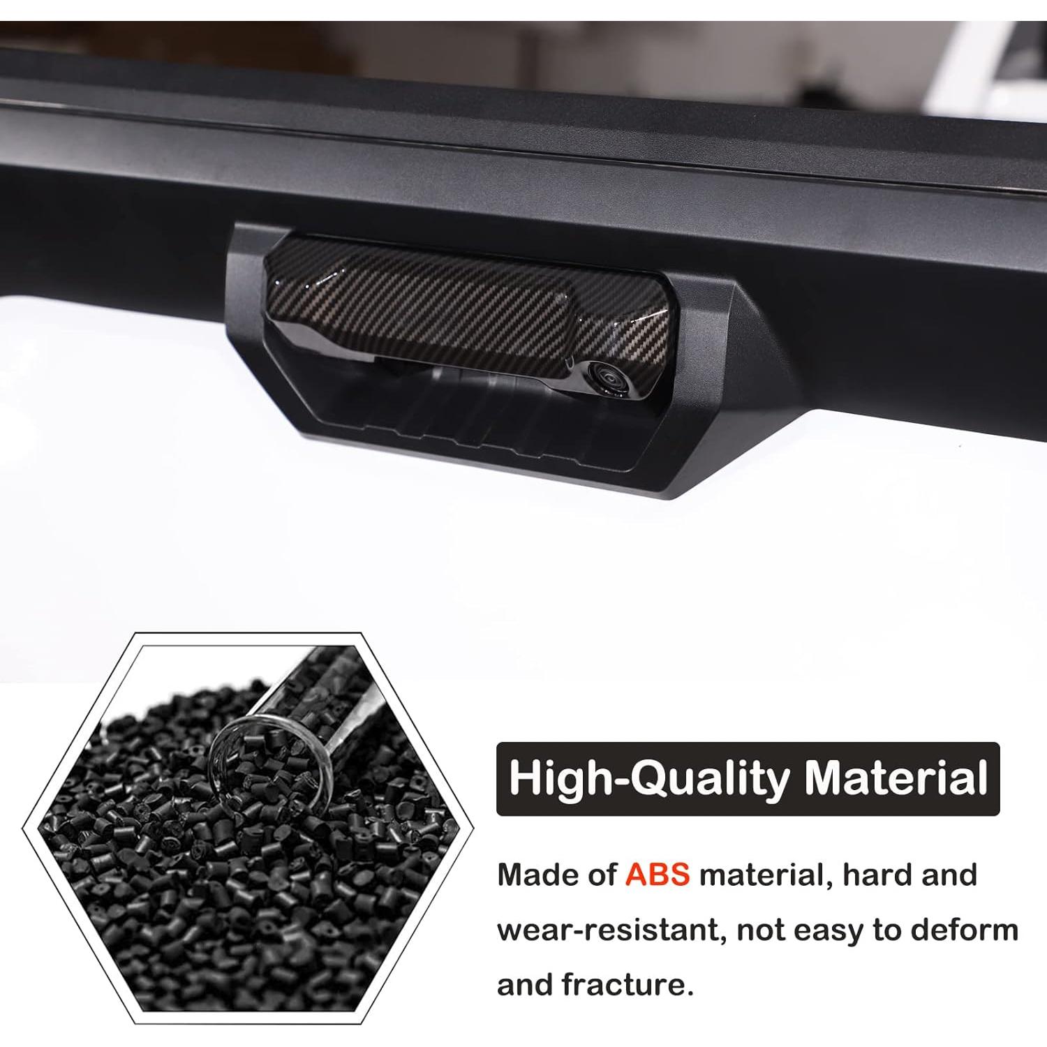 Cubierta del Mango del Portón Trasero Aunginsy para Toyota Tundra 2022-2025