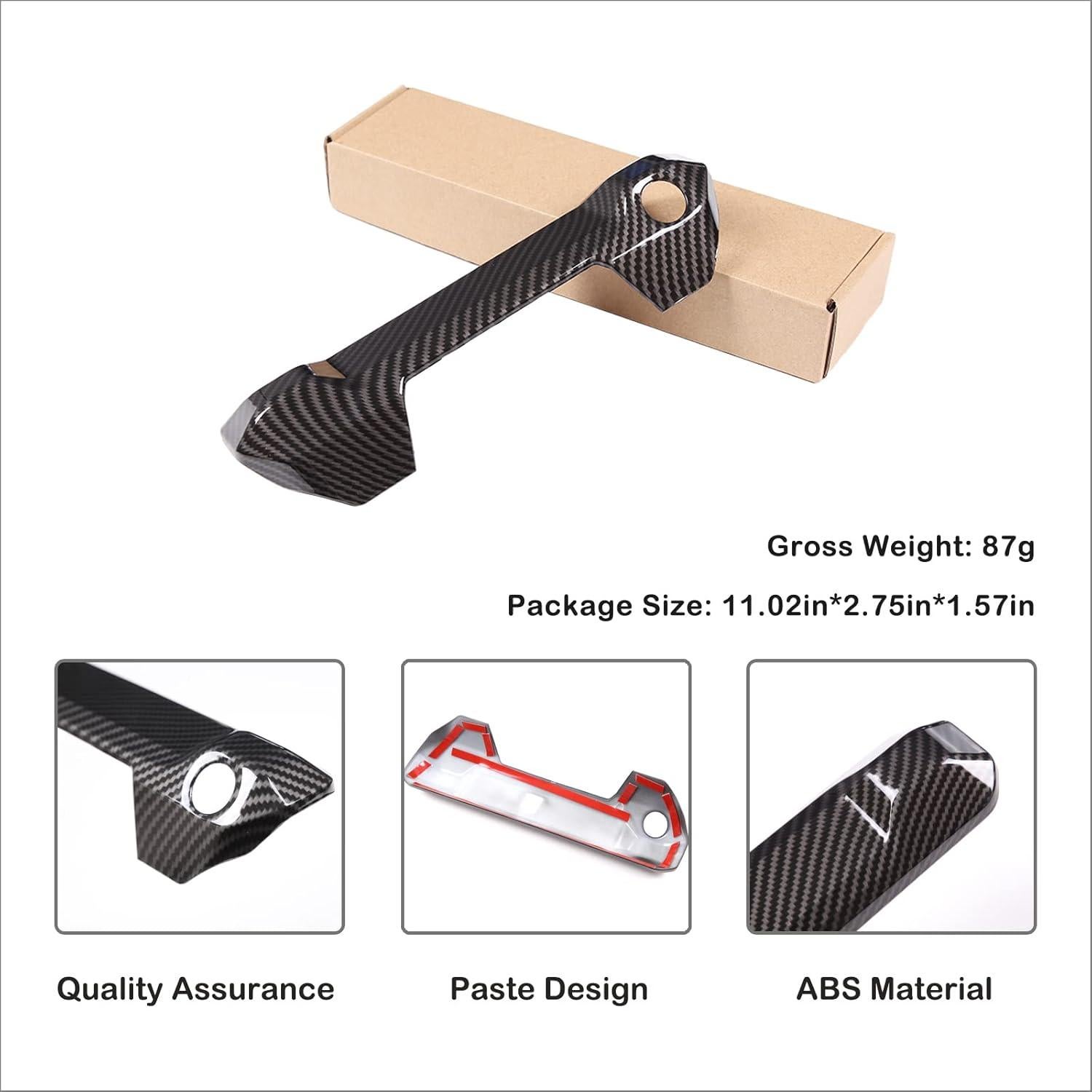 Cubierta del Mango del Portón Trasero Aunginsy para Toyota Tundra 2022-2025