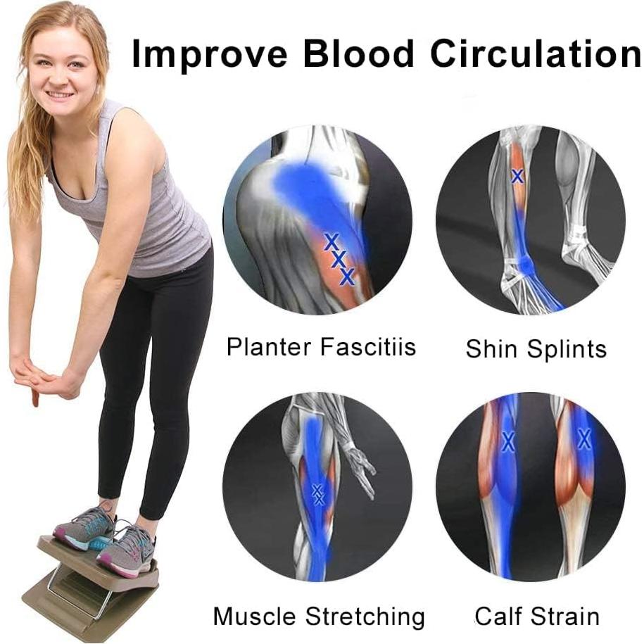 Tabla de Estiramiento Inclinada StrongTek 5 Niveles Antideslizante