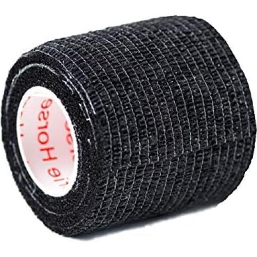 Cinta Vet Wrap Cohesiva Autoadhesiva Negra Prairie Horse 5cm x 4.57m
