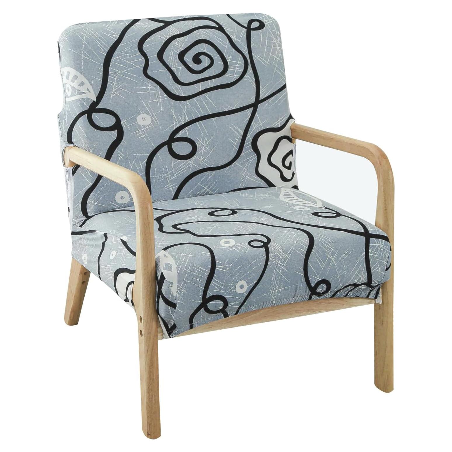 Funda de Silla Deisy Dee Rosa Moderna Antideslizante