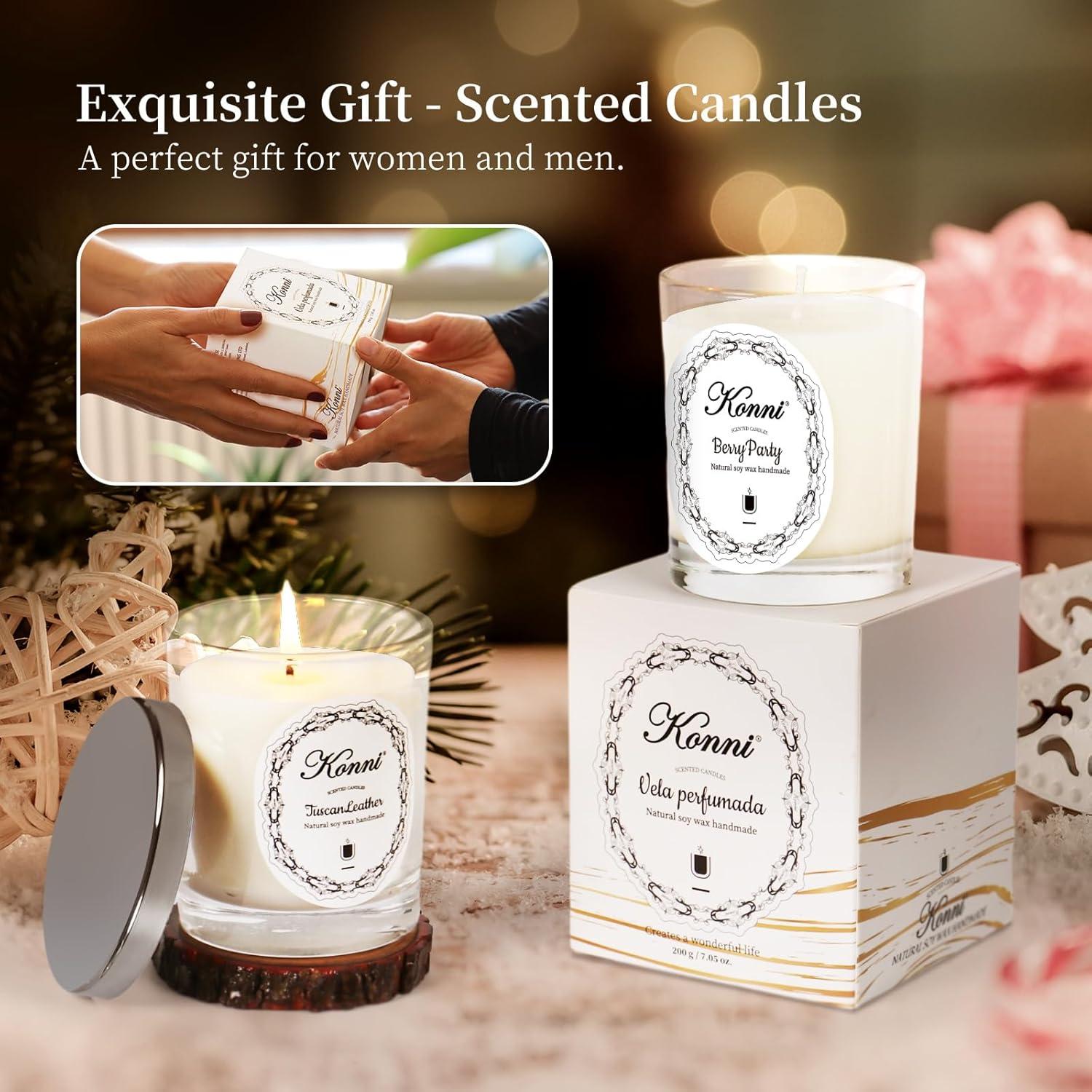 Vela Aromática KAMMAK de Cera de Soja 200g Aroma a Baya